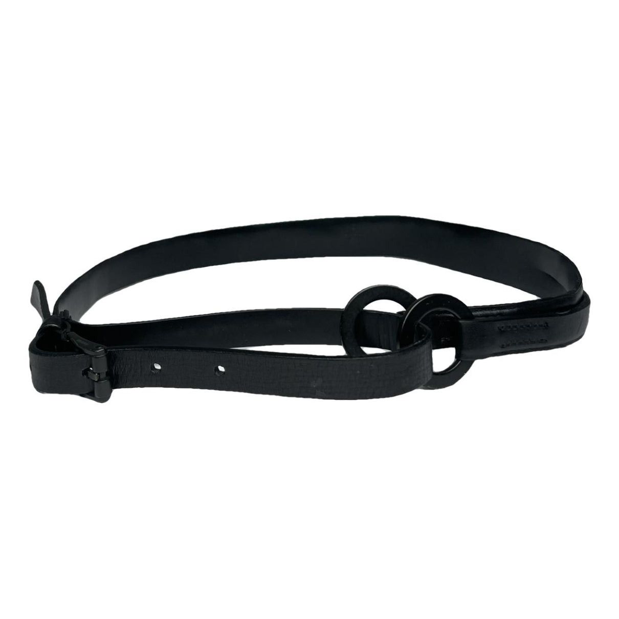 Gucci Black Leather Belt Size ONE SIZE - 1 Thumbnail