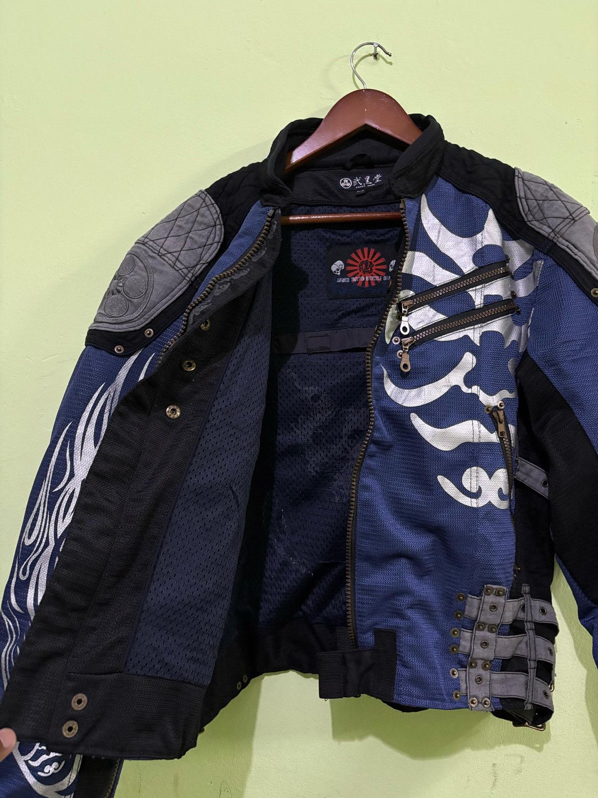Japanese Brand Japan Traditional Motorcycle Equipment Rider Jacket Bondage Size US M / EU 48-50 / 2 - 4 Thumbnail