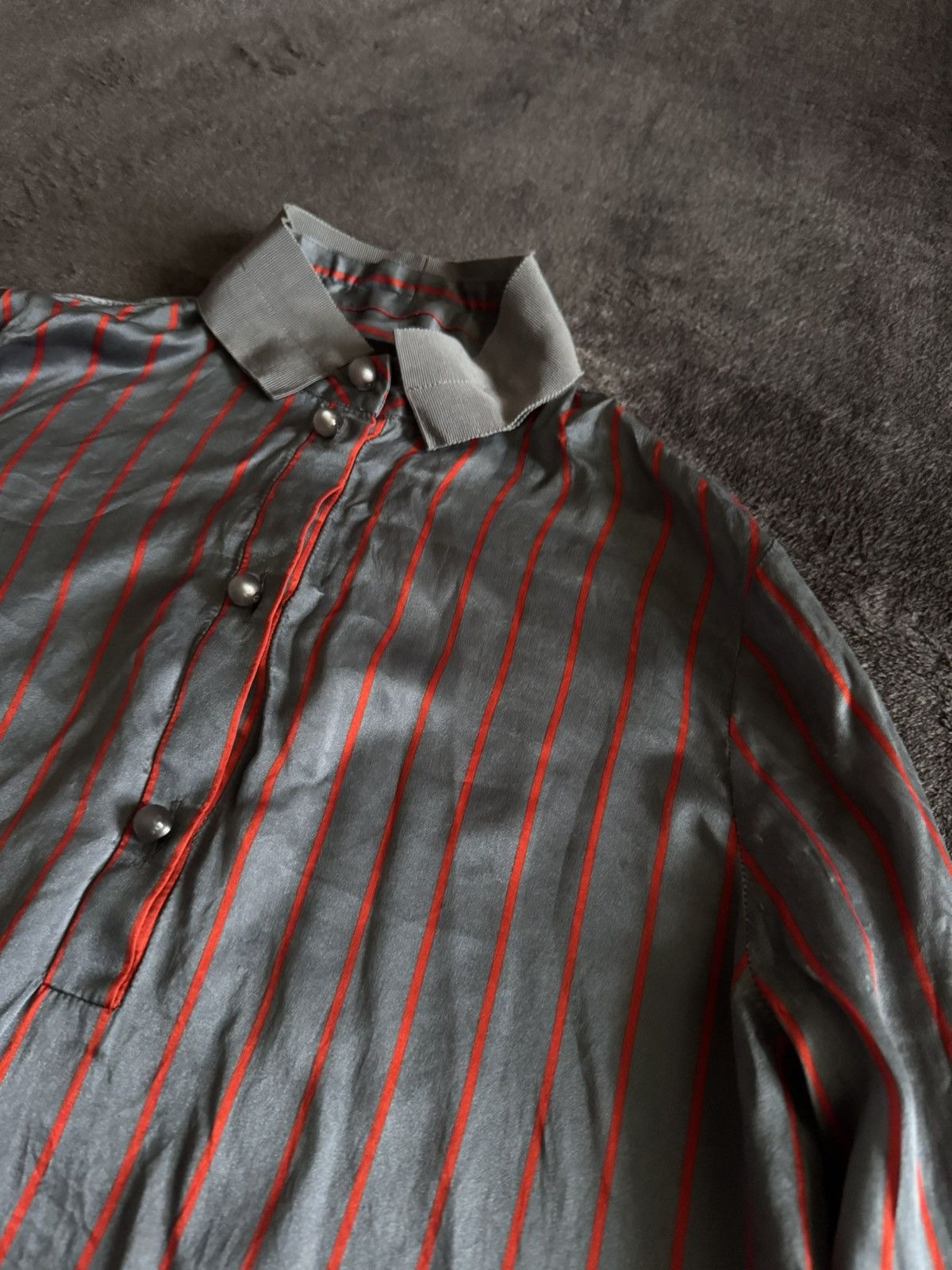 Emporio Armani Emporio Armani vintage 100% silk blouses rare Size S / US 4 / IT 40 - 5 Thumbnail