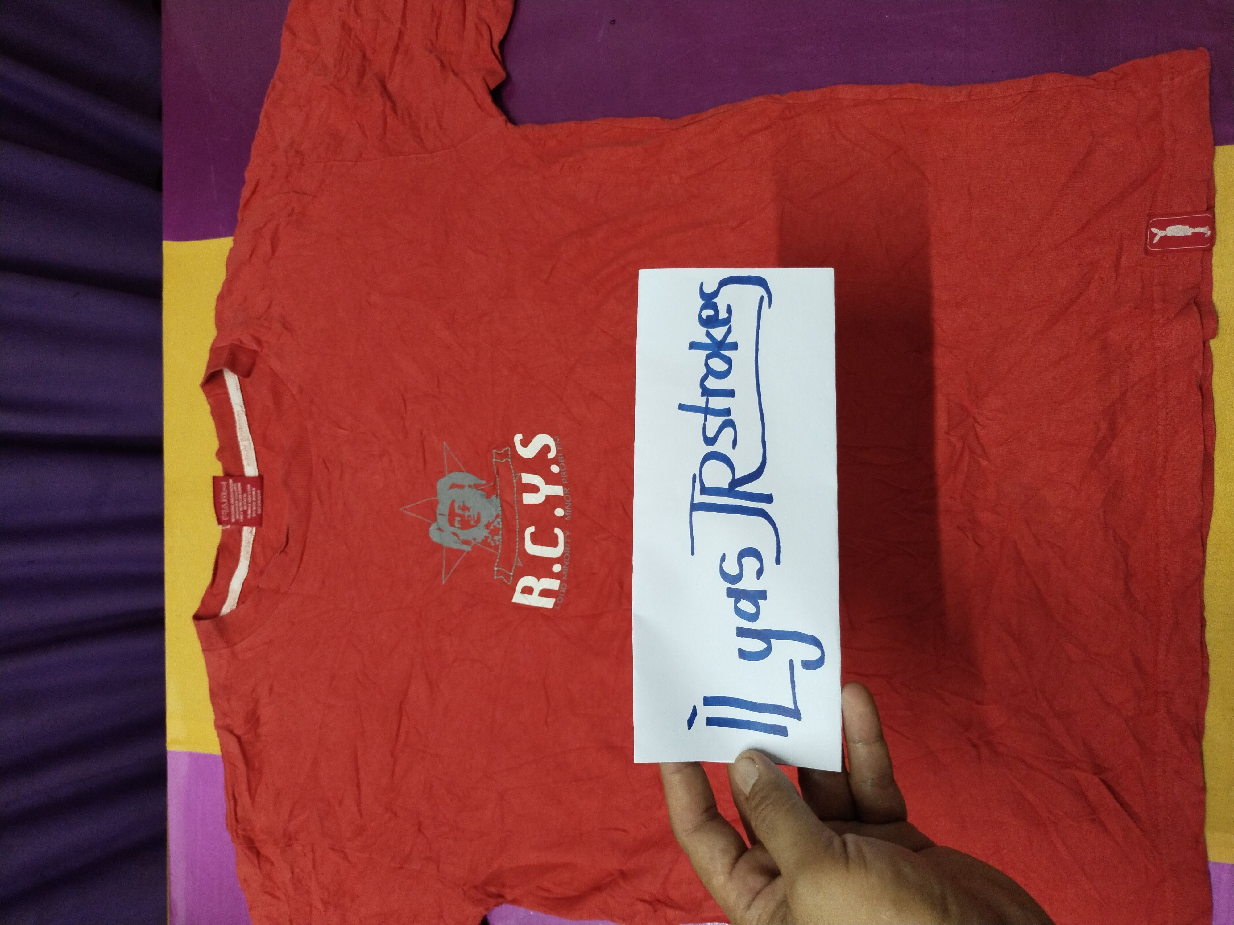 Vintage 🔥 Vtg Minor Problem R.C.Y.S Red Tee Size US M / EU 48-50 / 2 - 13 Thumbnail