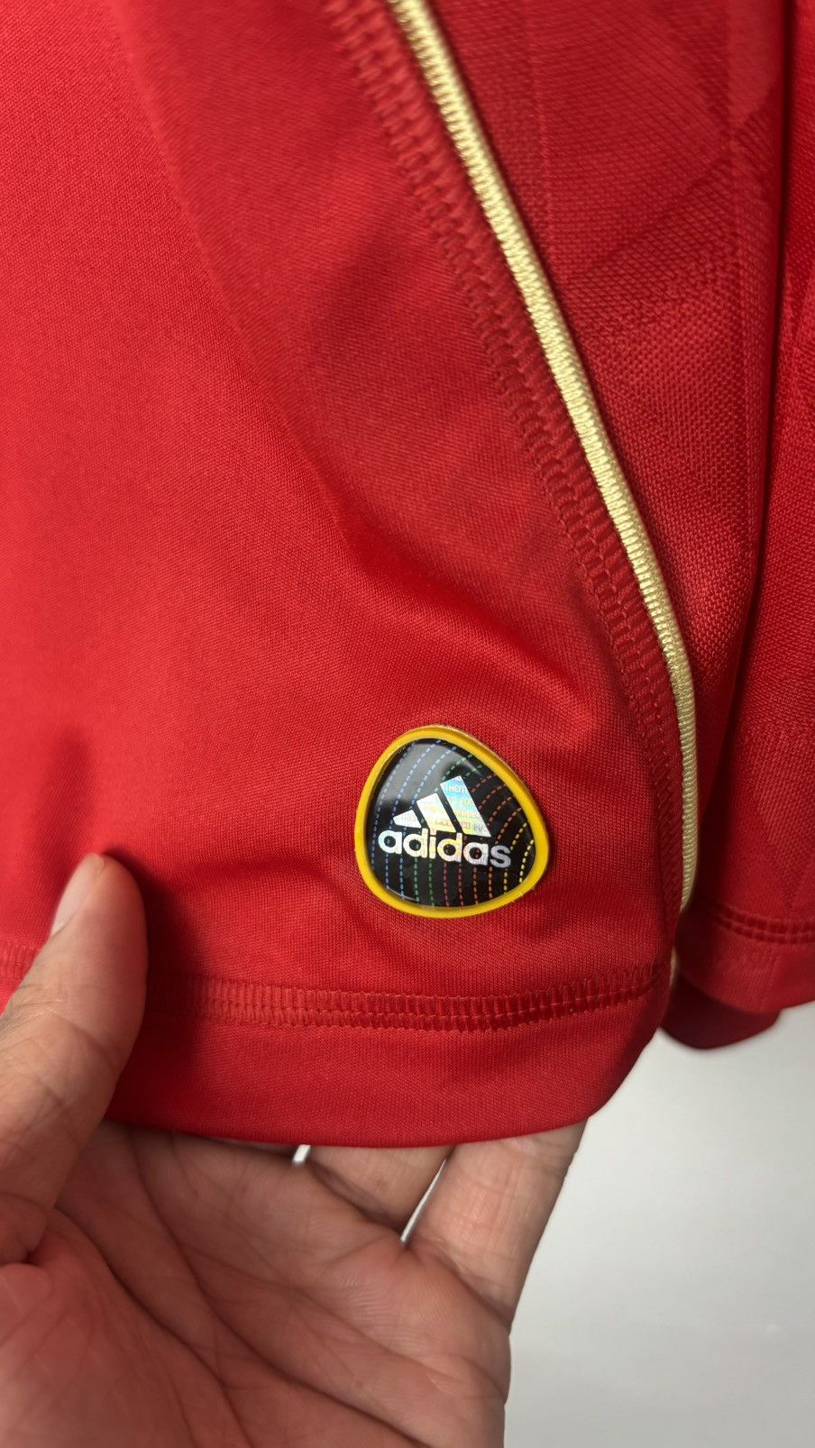 Adidas Liverpool 10/12 Home ( Gerrard ) Size US L / EU 52-54 / 3 - 17 Thumbnail