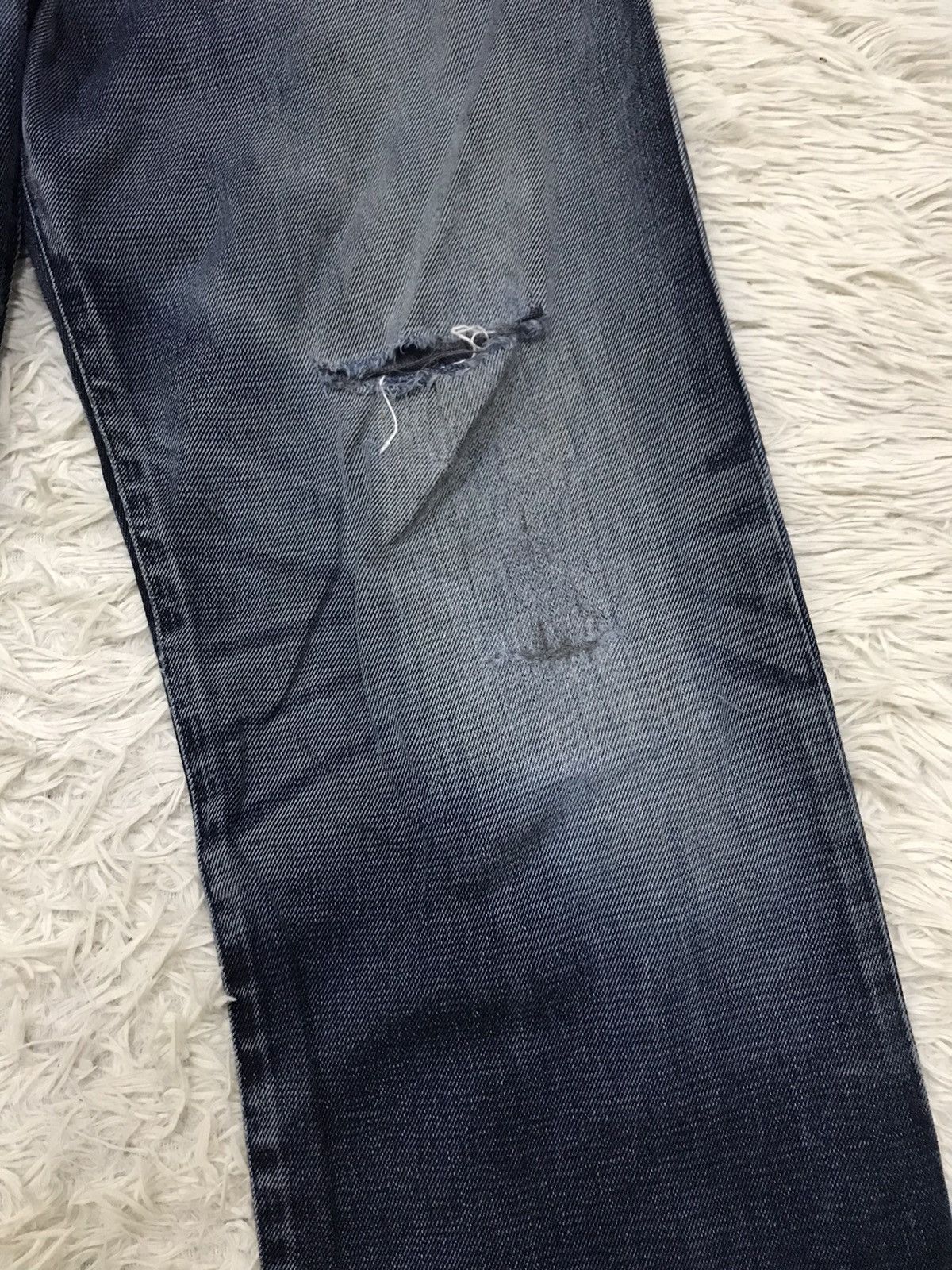 Levi's Vintage Clothing Vintage Levis N3BP Rubber Print Distressed Denim Jeans Size US 32 / EU 48 - 4 Thumbnail
