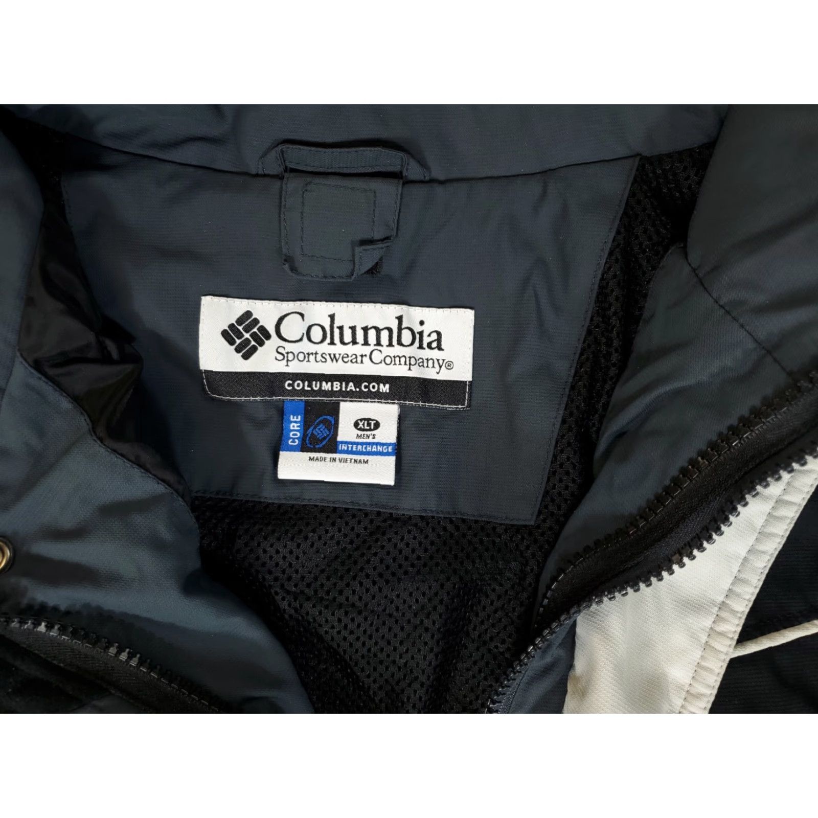 Vintage Columbia Core 3-in-1 Ski Snow Jacket Mens XLT Shell Only Gray Black Skiing 3-in-1 Jacket Mens XLT Size US XL / EU 56 / 4 - 4 Thumbnail