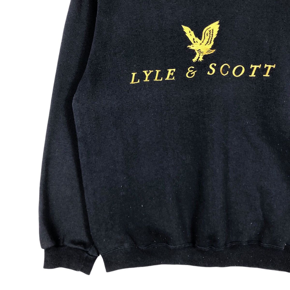 Designer × Lyle & Scott × Vintage Vintage Lyle & Scott Vintage 90s Designer Sweatshirt Medium Size US M / EU 48-50 / 2 - 3 Thumbnail