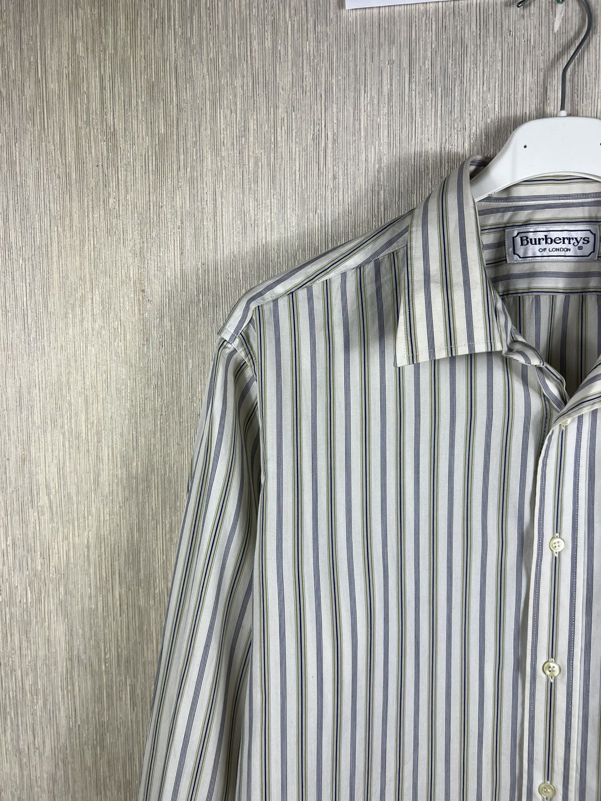 Burberry Vintage Burberrys of London archival striped button up shirt Size US L / EU 52-54 / 3 - 4 Thumbnail