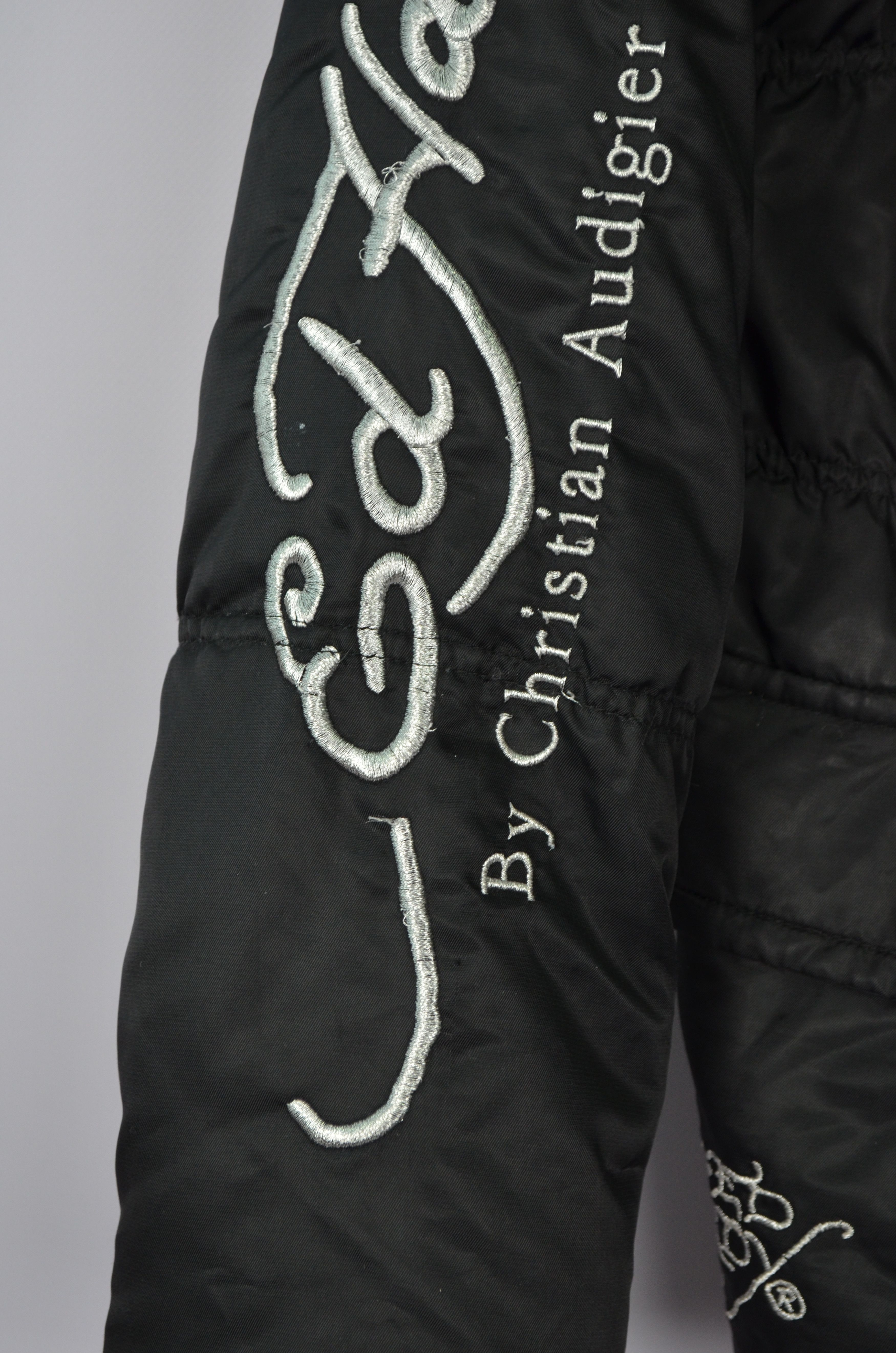 Ed Hardy Vintage Ed Hardy Embroided Logo Tiger Down Puffer Jacket M Size M / US 6-8 / IT 42-44 - 5 Thumbnail