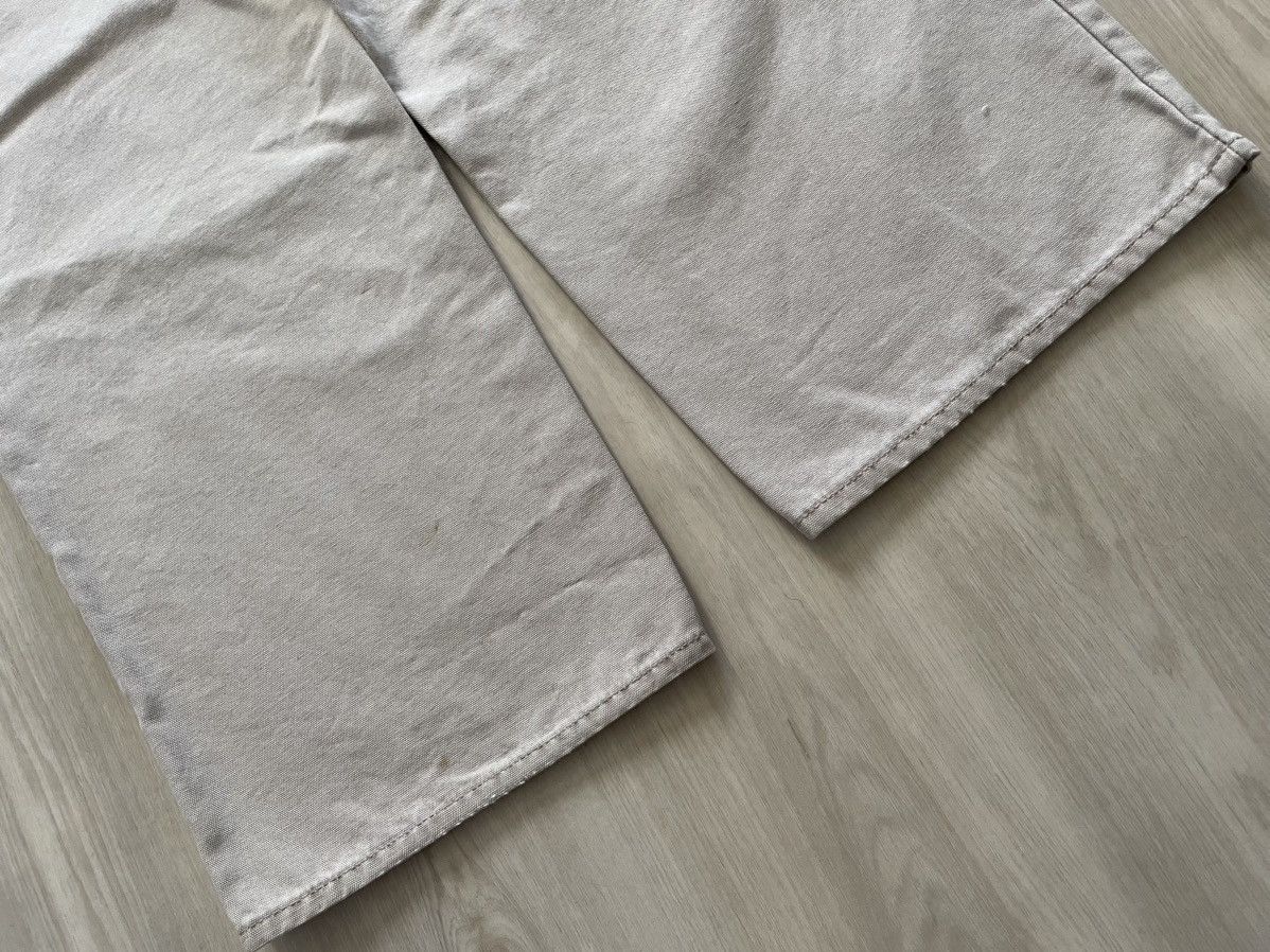 Tommy Hilfiger Vintage Tommy Hilfiger Carpenter Khaki Baggy Wide Leg Sz 30 Size US 30 / EU 46 - 3 Thumbnail