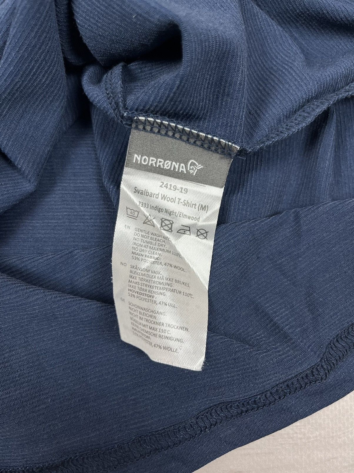 Norrona Norrona Svalbard Wool Logo Outdoor T Shirt Size US S / EU 44-46 / 1 - 8 Thumbnail