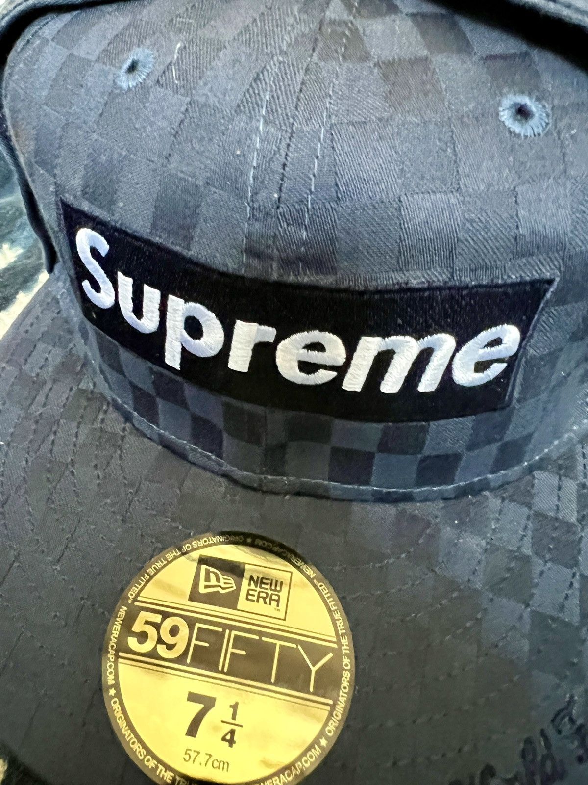 Supreme Supreme Box Logo New Era Cap – 1/4 7 Size ONE SIZE - 4 Thumbnail
