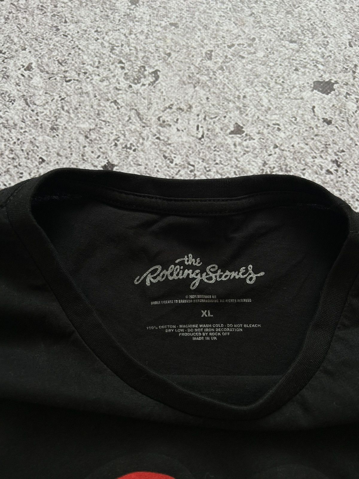 Band Tees × The Rolling Stones Vintage The Rolling Stones 2021 Graphic Logo T-Shirt Y2K Size US XL / EU 56 / 4 - 5 Thumbnail