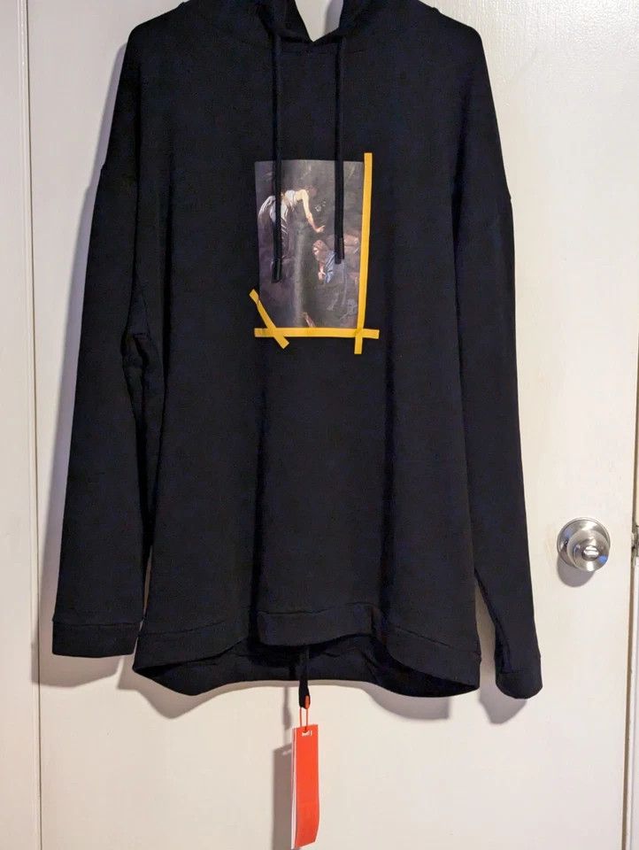 Off-White MCA Figures of Speech Caravaggio Hoodie Oversized Size US S / EU 44-46 / 1 - 2 Thumbnail