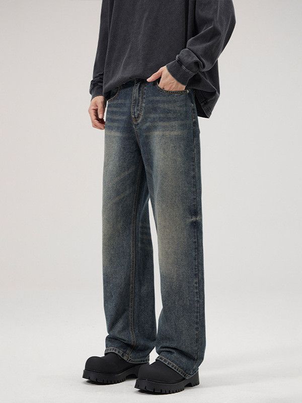 Japanese Brand Men's American Cleanfit Washed Vintage Jeans Size US 32 / EU 48 - 2 Thumbnail