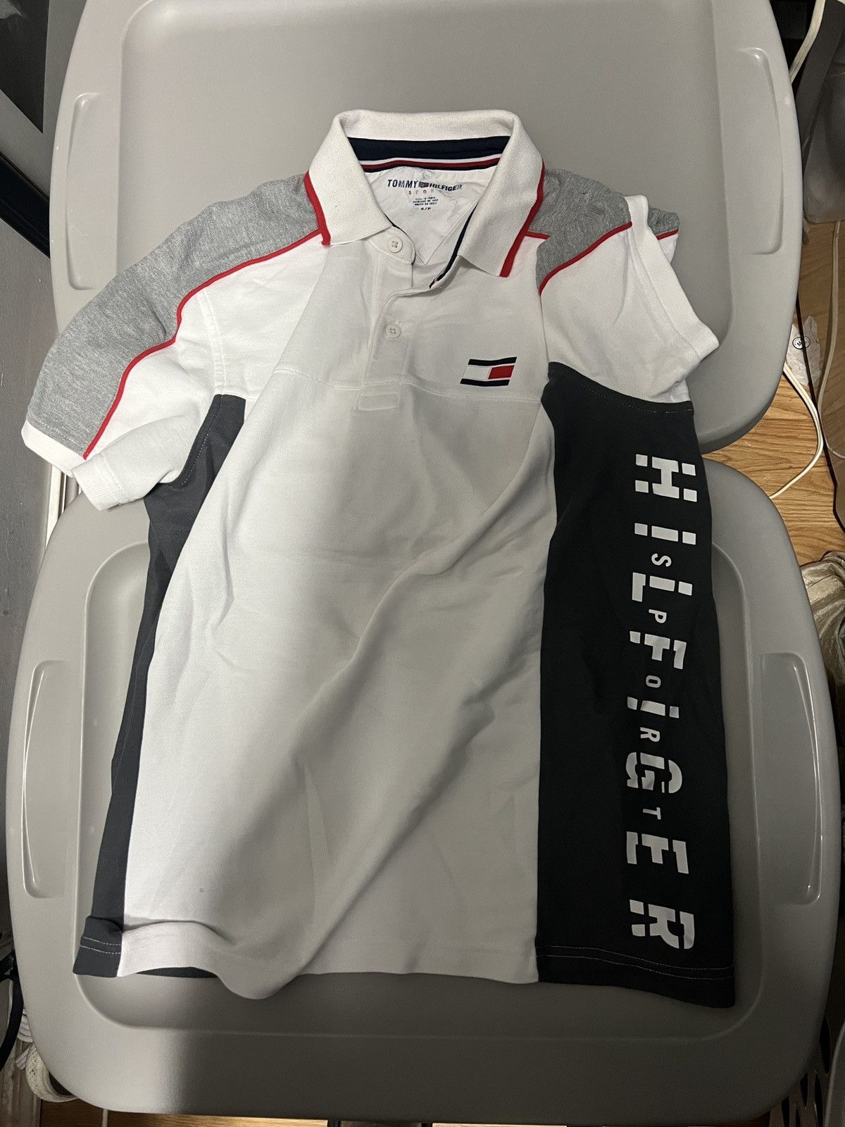 Tommy Hilfiger × Vintage Tommy Hilfiger SPORT polo Size US S / EU 44-46 / 1 - 3 Thumbnail