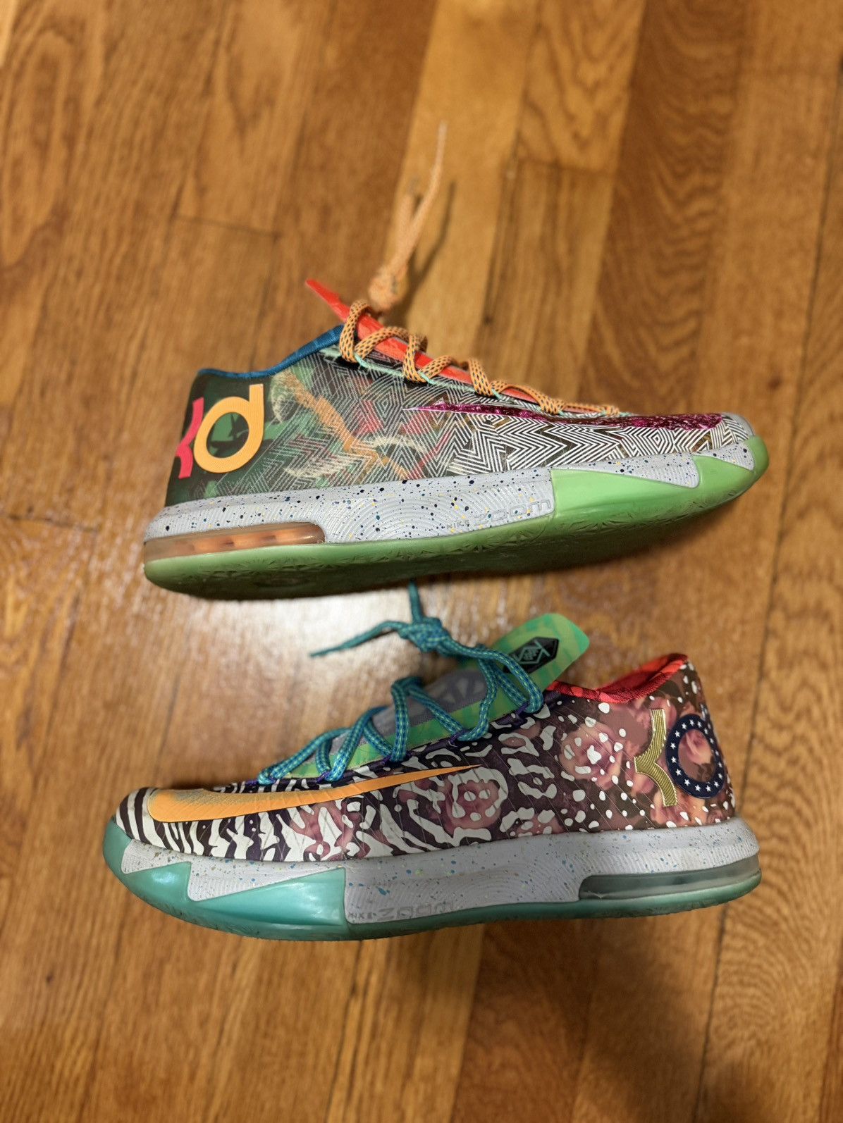Nike Nike KD 6 What The KD Size US 8 / EU 41 - 1 Thumbnail