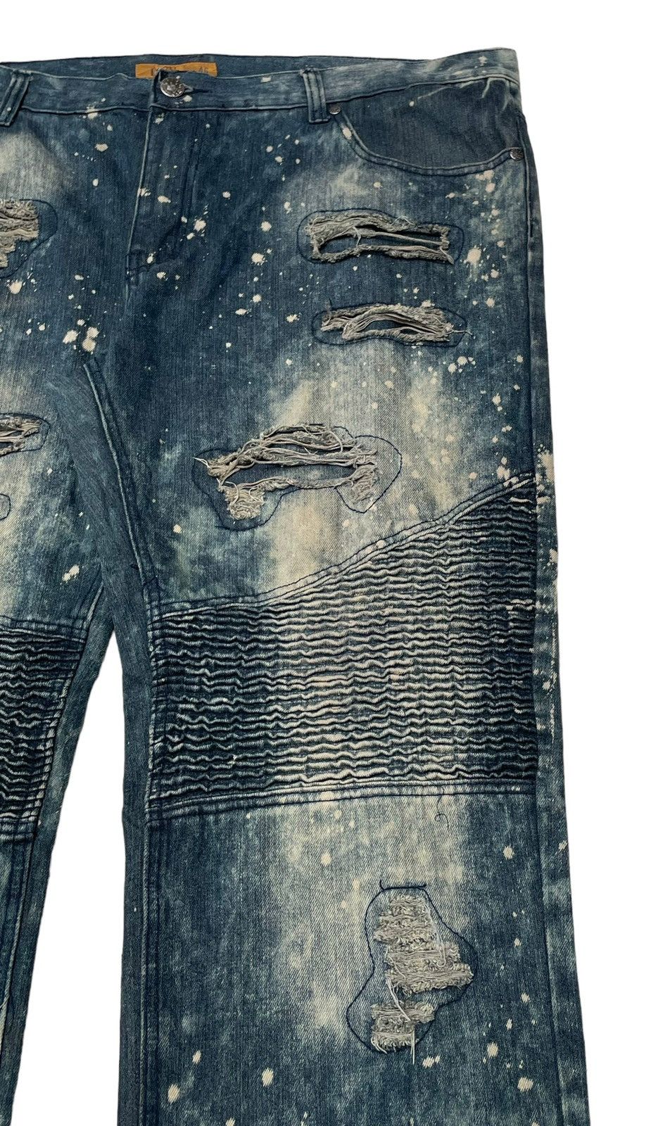 Vintage Vintage Japanese Brand 1738 Dynasty Distressed Jeans 2000s Size US 44 / EU 60 - 4 Thumbnail