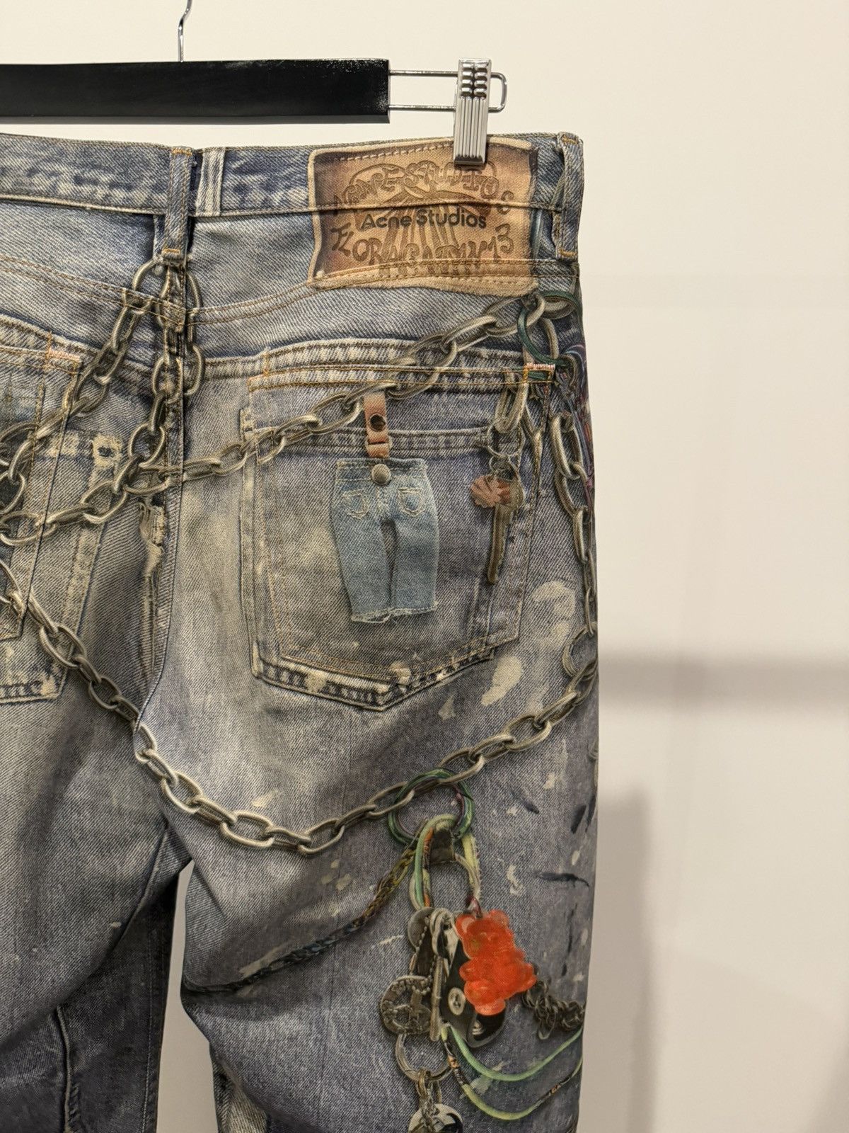 Acne Studios Acne Studios Wallet Chain Detail Pants Size US 32 / EU 48 - 8 Thumbnail