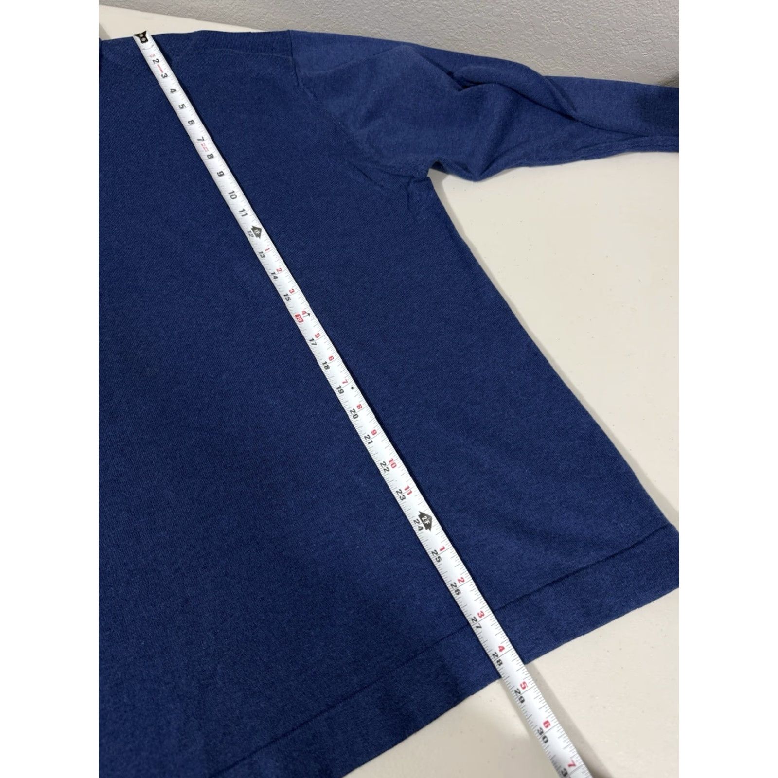 Vintage VINTAGE Luca diMarco Shirt XL Blue Silk/Cotton 1/4 Zip Collared 90s Men’s Slim/Luxury Brand: Luca diMarco 1/4 Zip Faint stain on front Size US XL / EU 56 / 4 - 2 Thumbnail