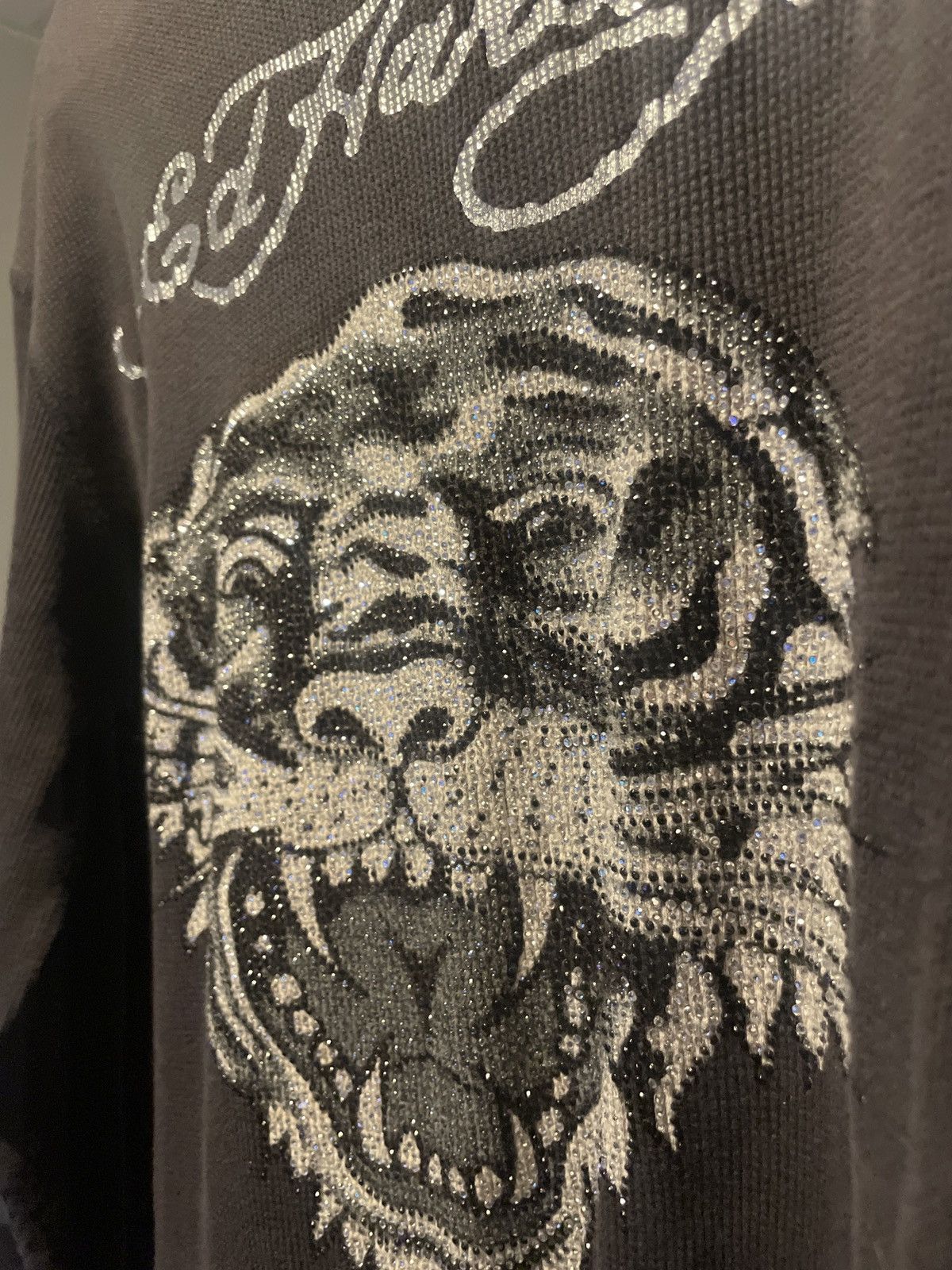 Ed Hardy Ed Hardy rhinestone rare long sleeve. Size US XL / EU 56 / 4 - 2 Thumbnail