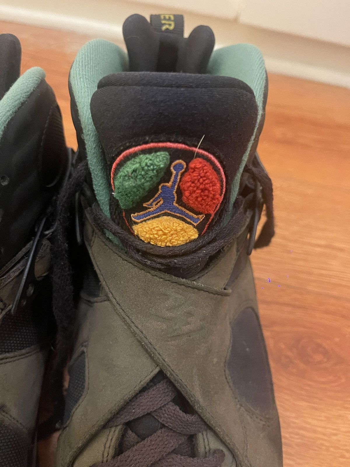 Jordan Brand Air Jordan 8 Retro “Threepeat” Sneakers - Men’s Size 10.5 Size US 10.5 / EU 43-44 - 3 Thumbnail