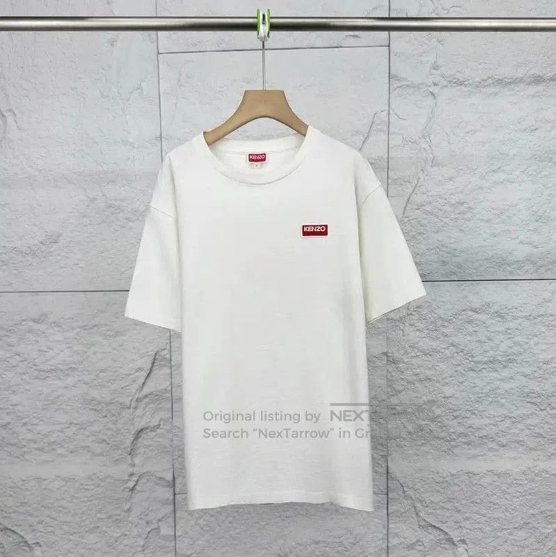 Kenzo Kenzo Women's S White Cotton T-Shirt . Size S / US 4 / IT 40 - 1 Thumbnail