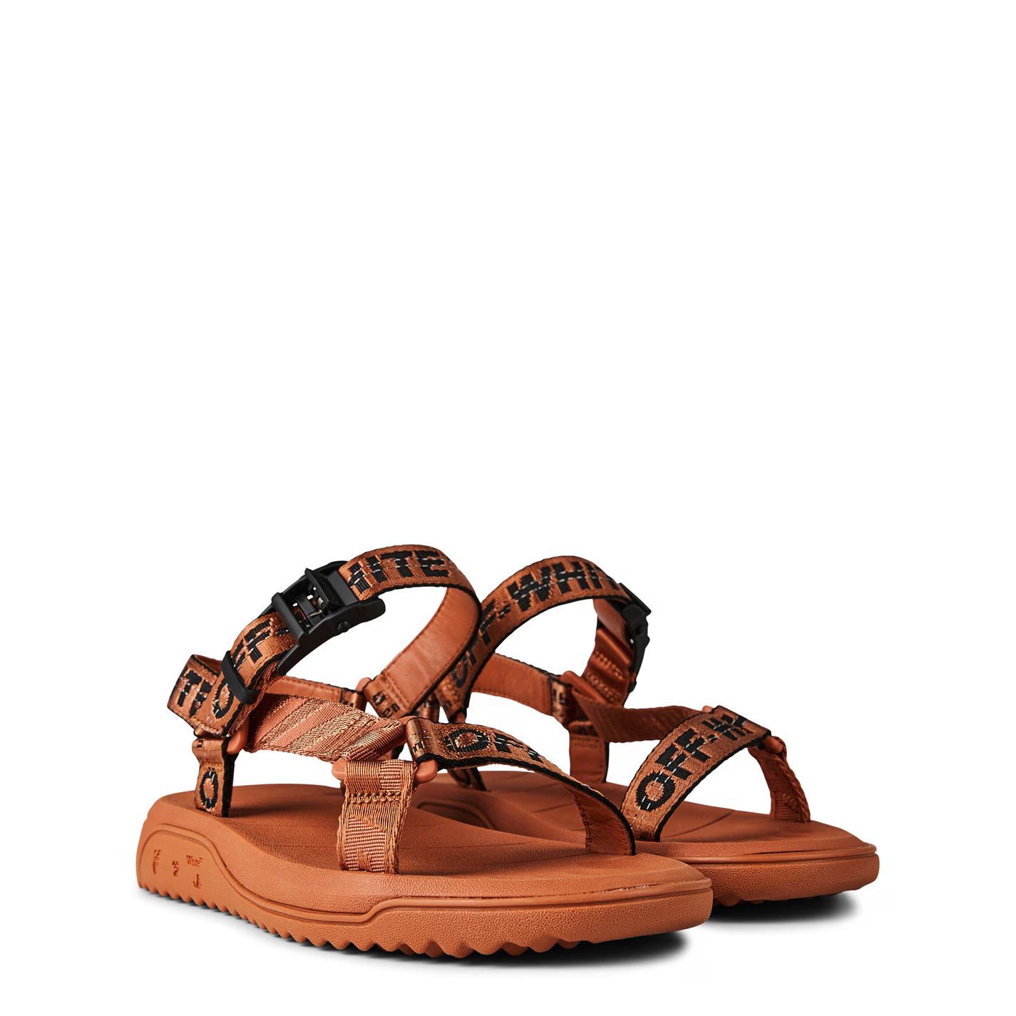 Off-White o1g2r1mq0125 Sandals in Terracotta Size US 11 / IT 41 - 3 Thumbnail