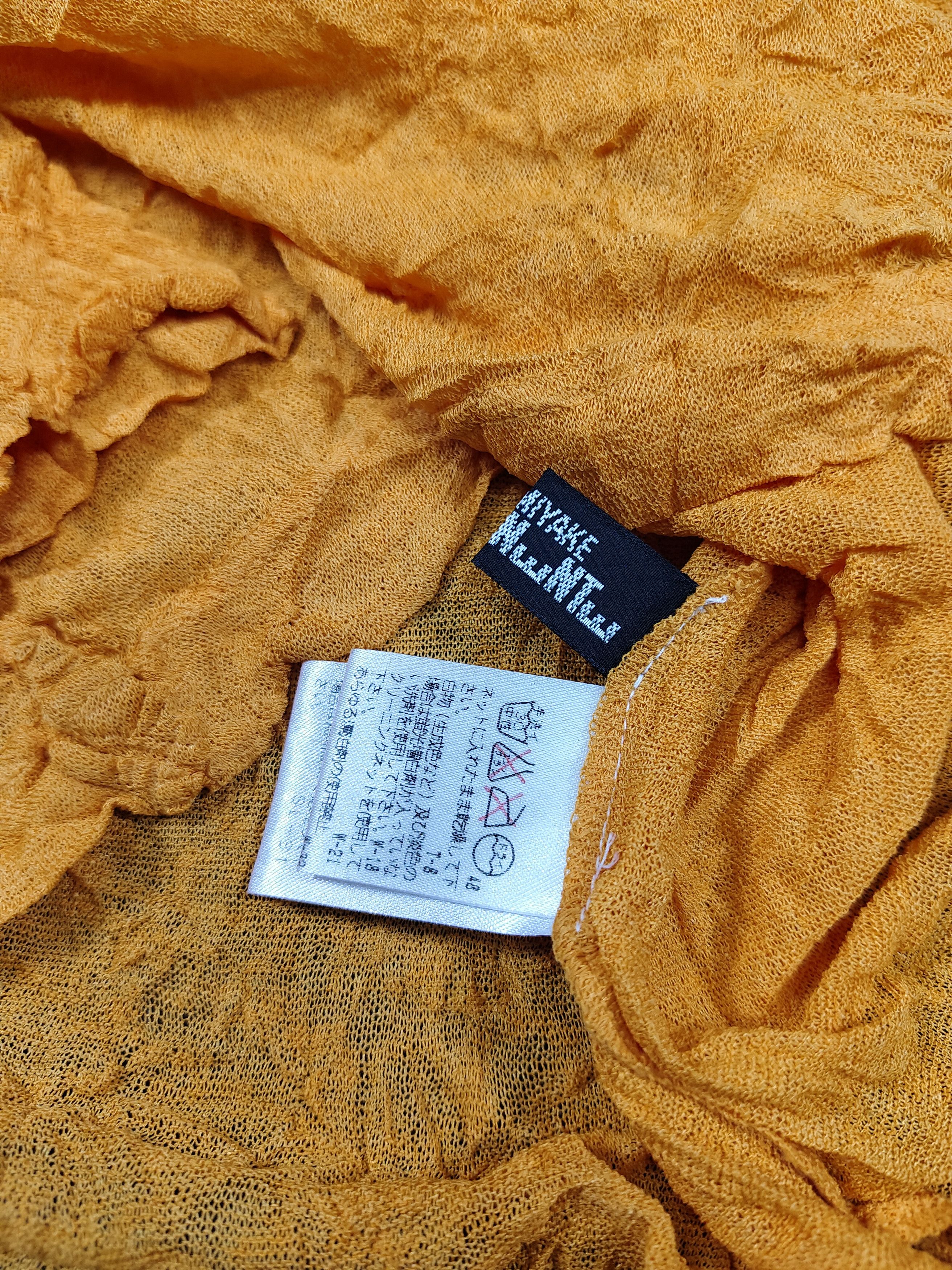 Issey Miyake 80s Issey Miyake Permanente Crinkle Texture Long Sleeve Size US M / EU 48-50 / 2 - 5 Thumbnail
