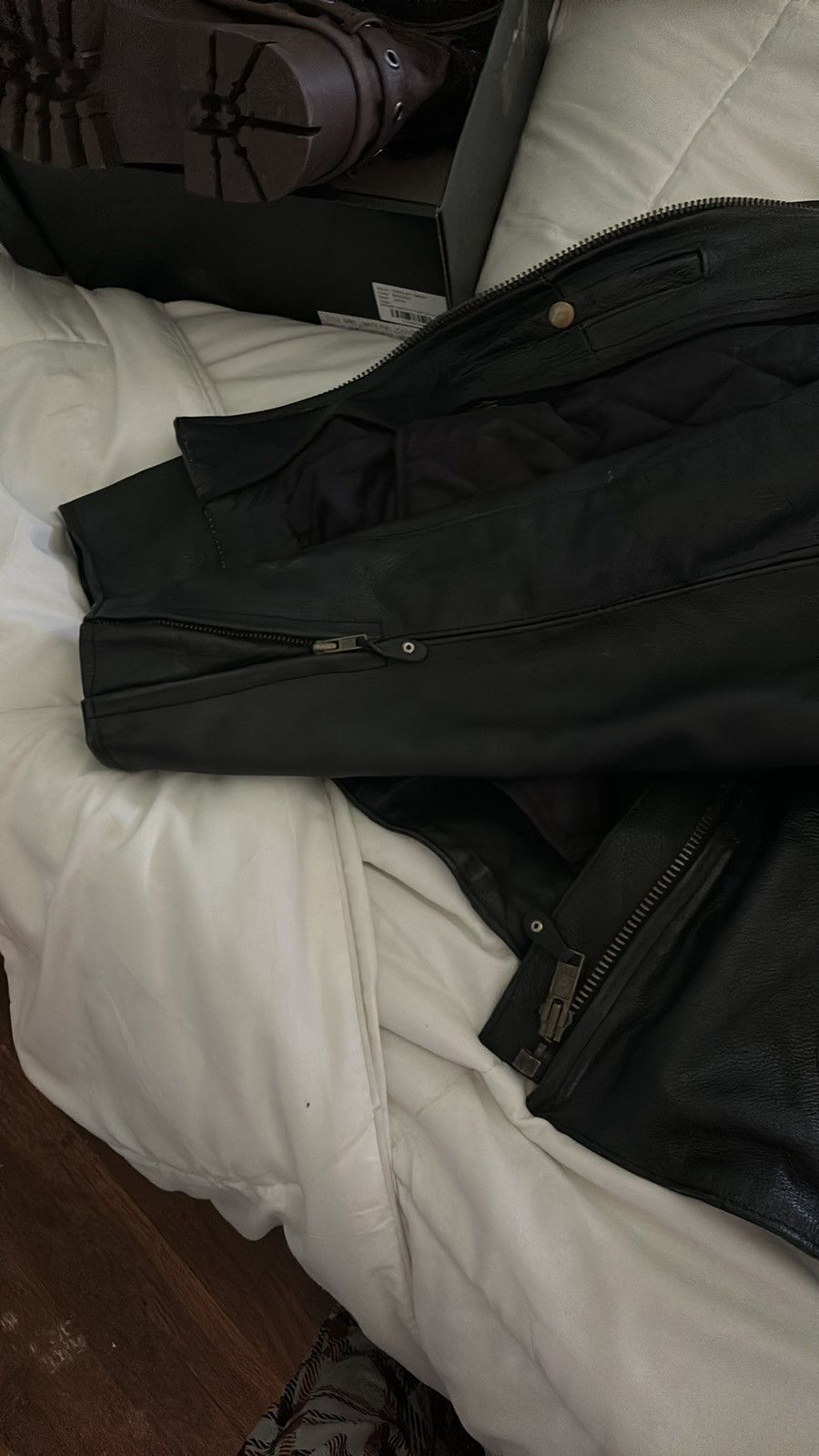 Other Bikers Dream Apparel Women’s Leather Jacket Size Medium Size M / US 6-8 / IT 42-44 - 6 Thumbnail
