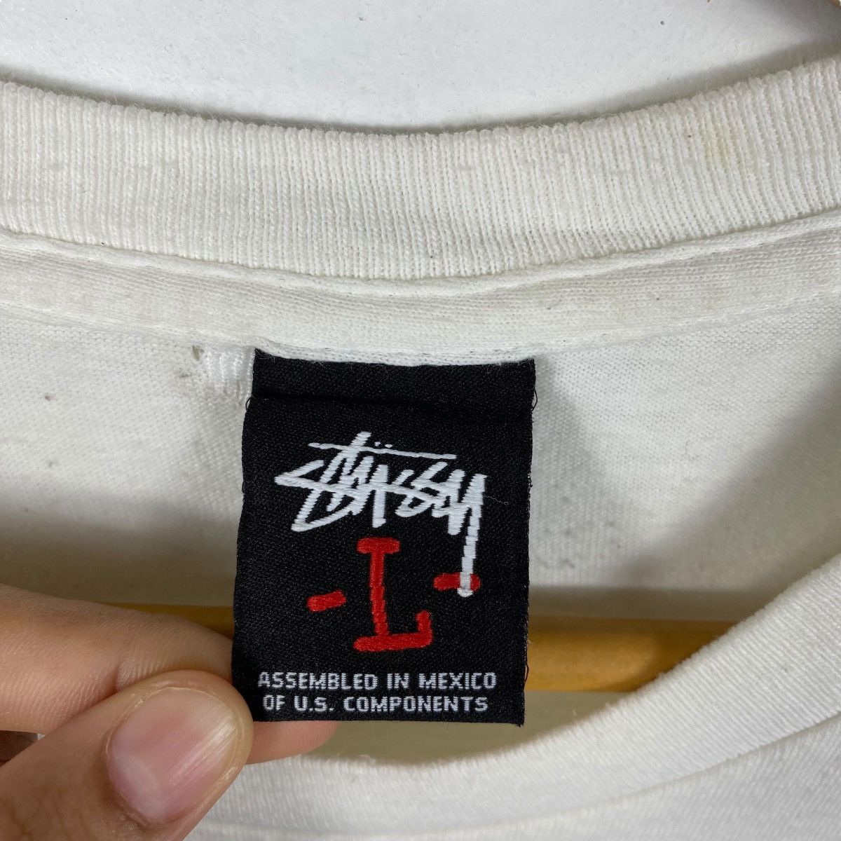 Stussy Vintage 00's STUSSY Down With The Tribe Graphic Tee Shirt Size US L / EU 52-54 / 3 - 5 Thumbnail