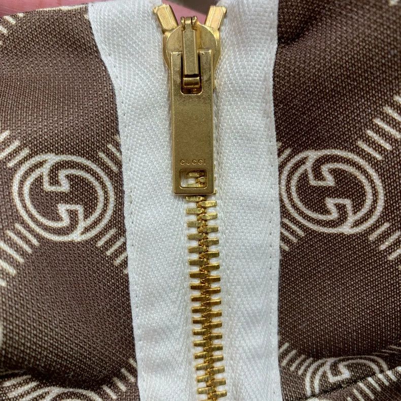 Gucci Gucci Brown full-print short coat 2501-Nextarrow Size US M / EU 48-50 / 2 - 6 Thumbnail