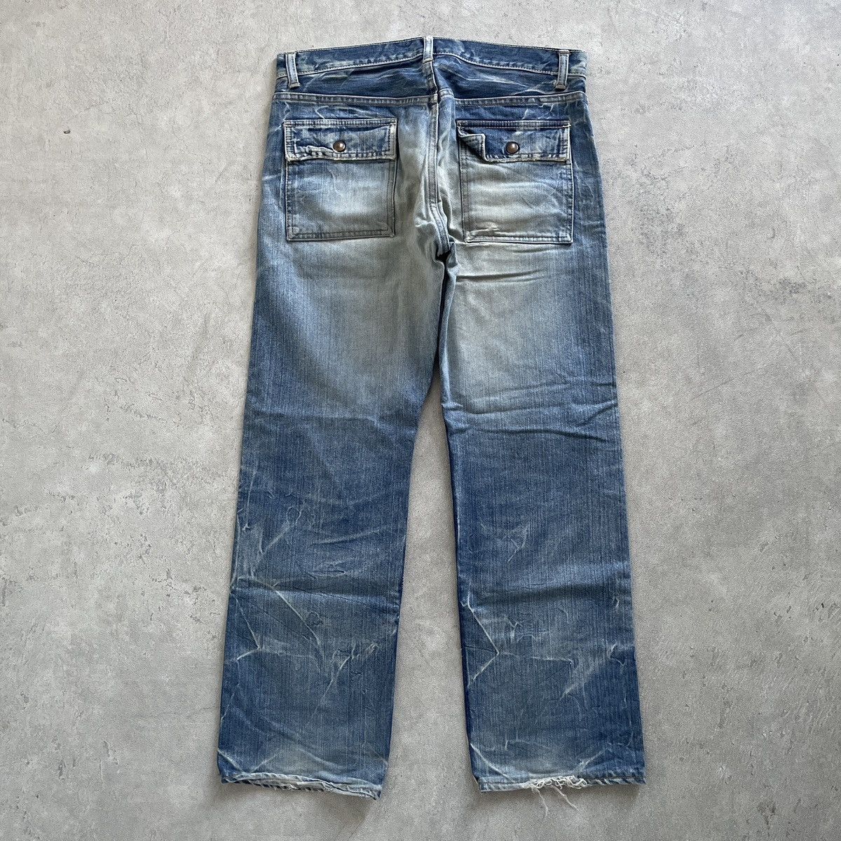 Eternal × Japanese Brand Eternal Bitchu Kurashiki X Japanese Brand X Distressed Denim Size US 33 - 2 Thumbnail