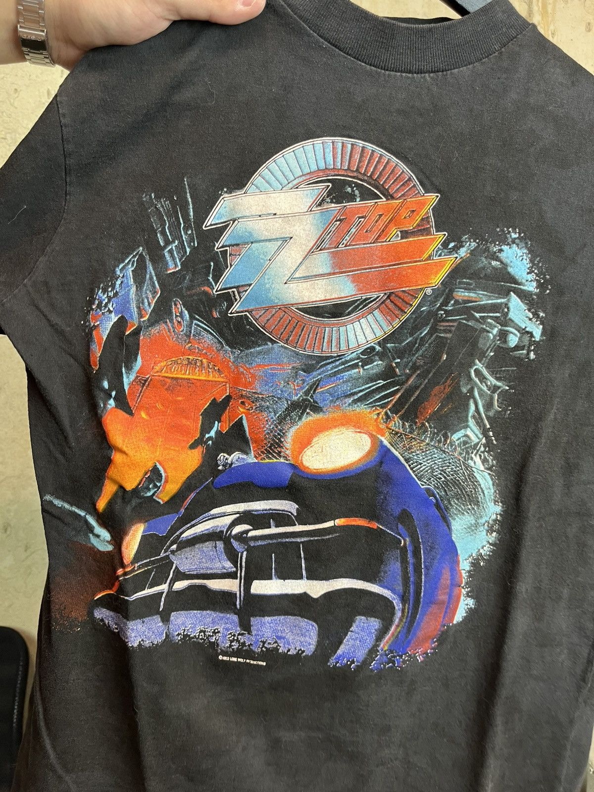 Band Tees × Vintage Vintage 1990 ZZ Top Recycler Tour T-Shirt Rock Blues Size US M / EU 48-50 / 2 - 8 Thumbnail