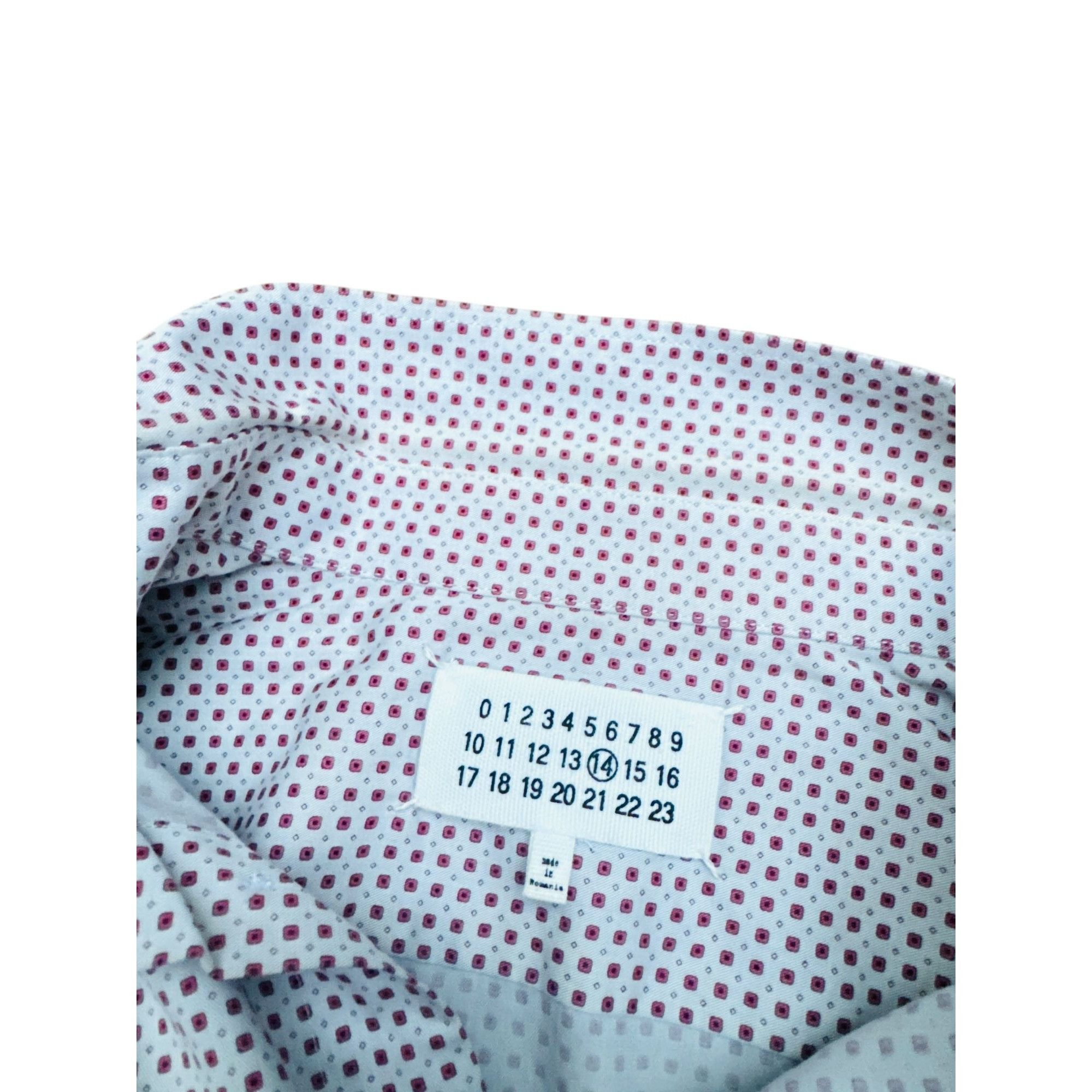 Maison Margiela 4 Stitches Dot Shirt Size US M / EU 48-50 / 2 - 6 Thumbnail