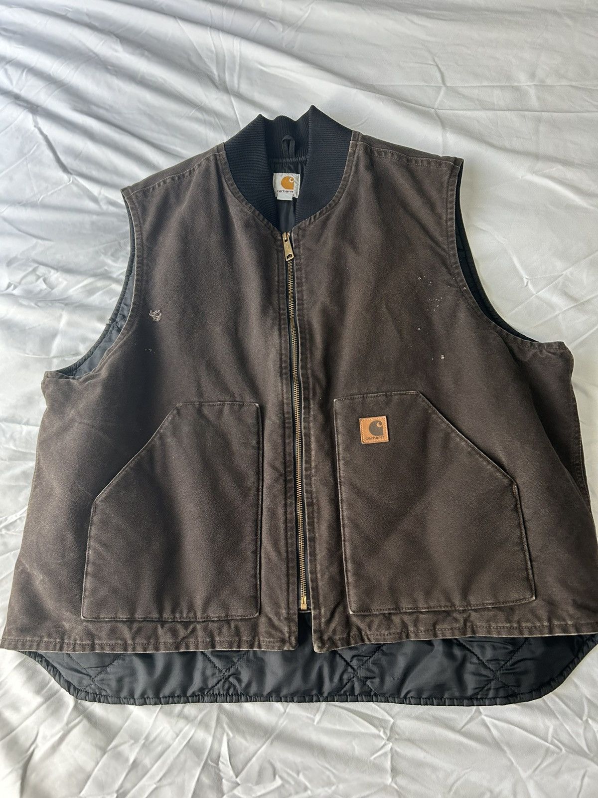 Carhartt CARHARTT Men's Quilted Lined VEST Size US XXL / EU 58 / 5 - 2 Thumbnail