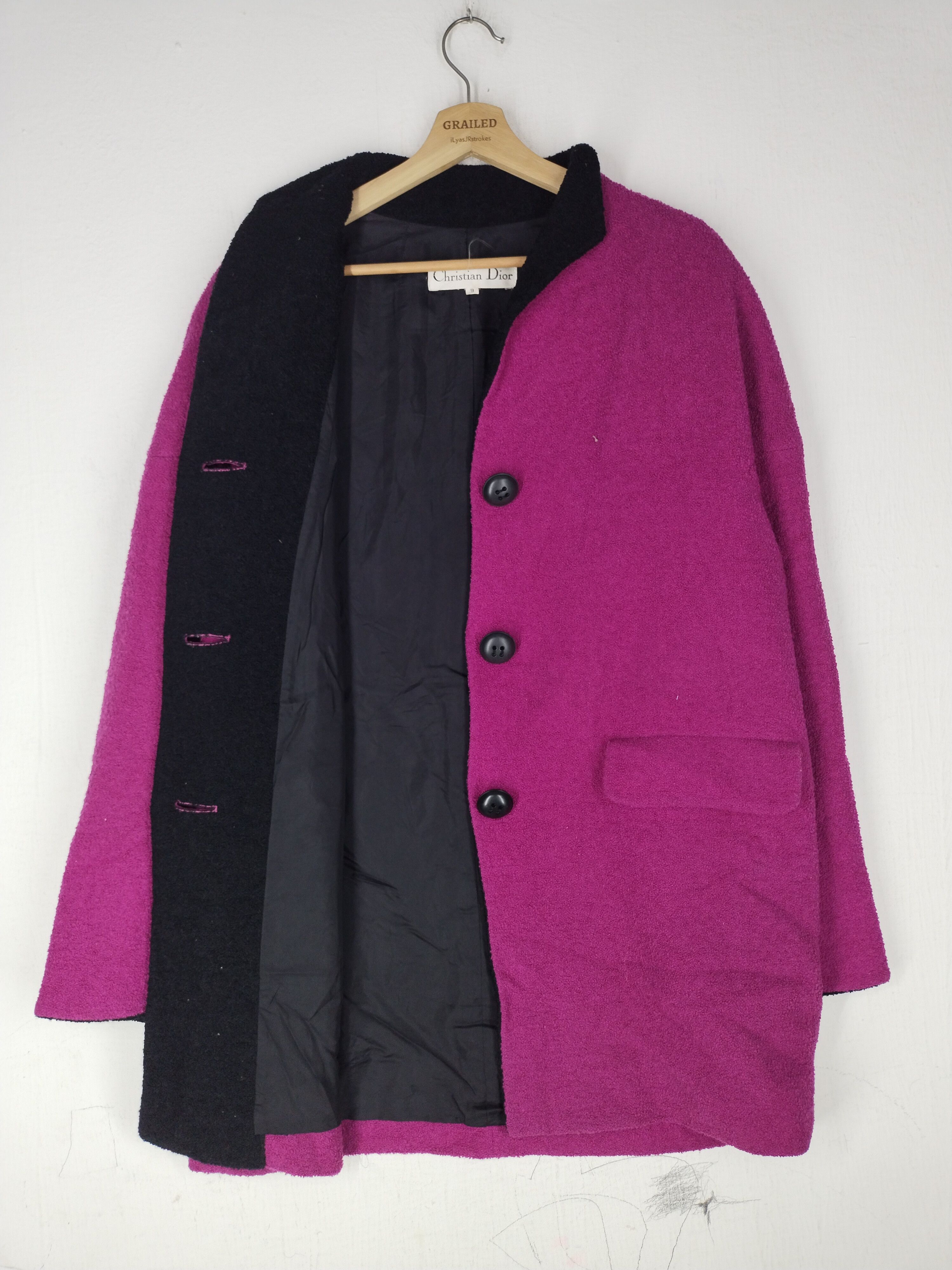 Dior Vintage Coat Christian Dior Women Fashion Coat Size L / US 10 / IT 46 - 6 Thumbnail