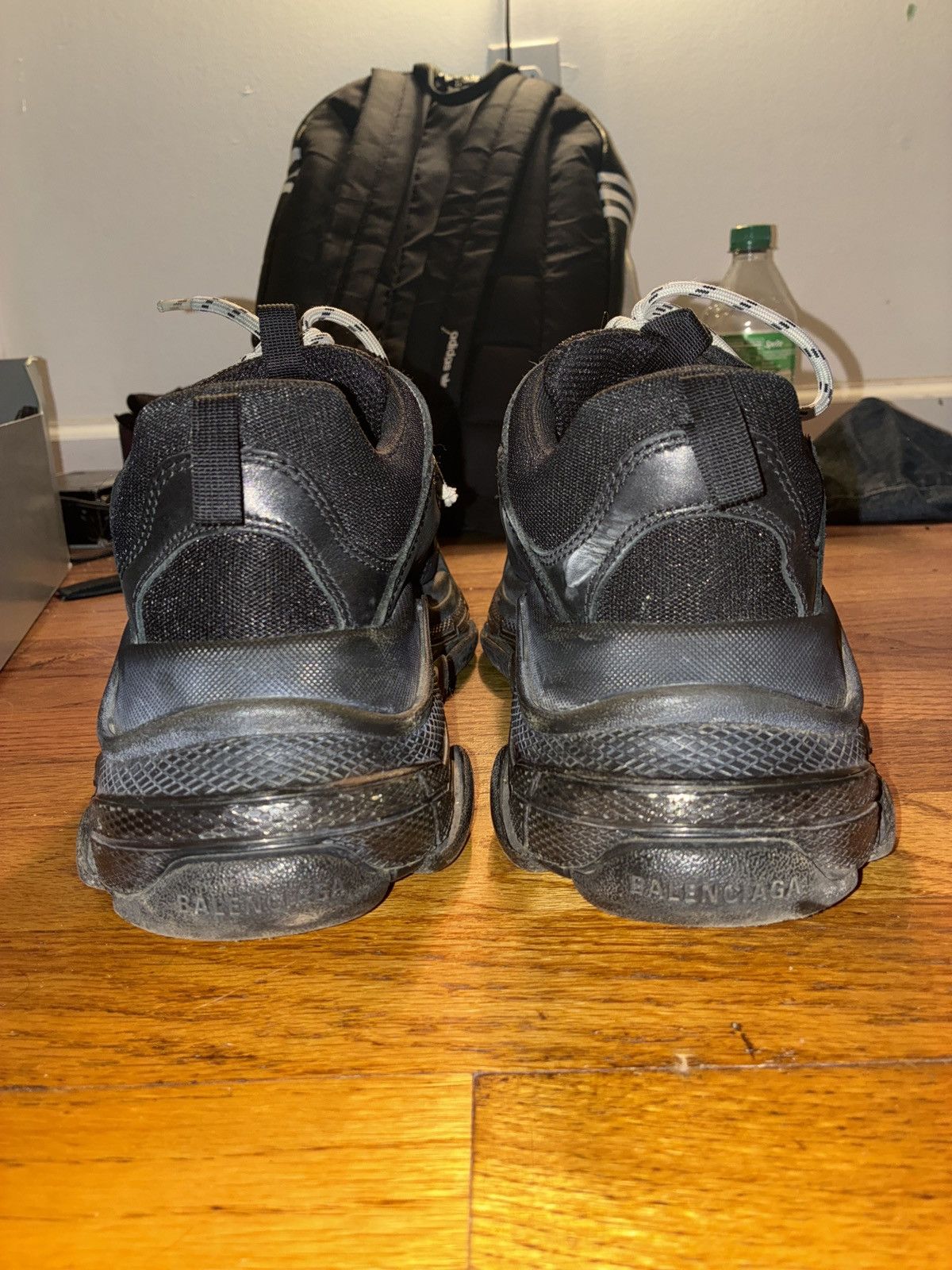 Balenciaga BALENCIAGA BLACK TRIPLE S CLEAR SOLE SIZE 43 Size US 10 / EU 43 - 4 Thumbnail