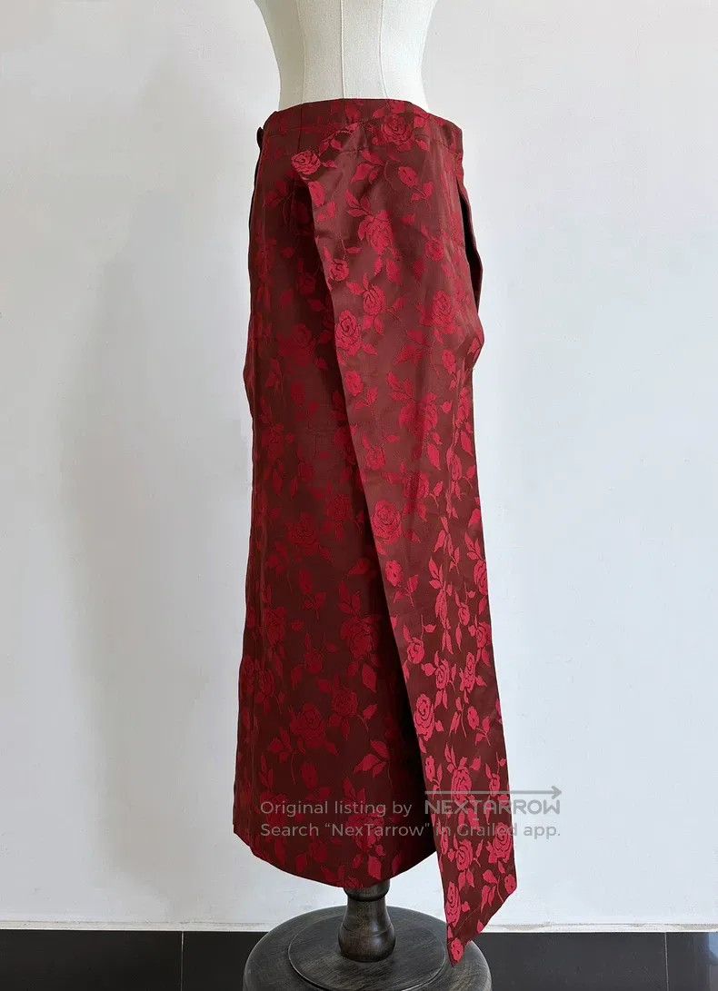Junya Watanabe Junya Watanabe size M Rose Floral Skirt Size 23" - 1 Thumbnail