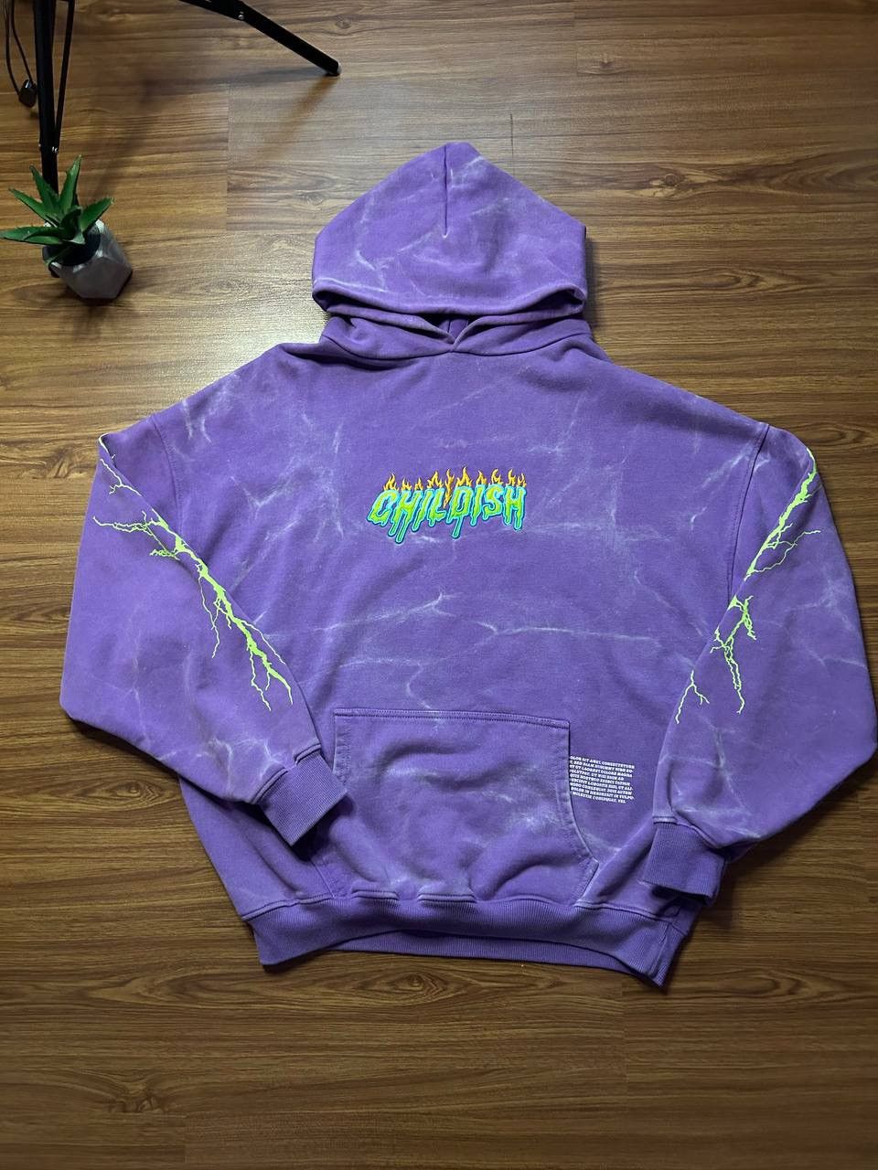 Designer × Vintage Childish Robs Motors Rasing Hoodie Big Logo 90s S Size US S / EU 44-46 / 1 - 1 Thumbnail