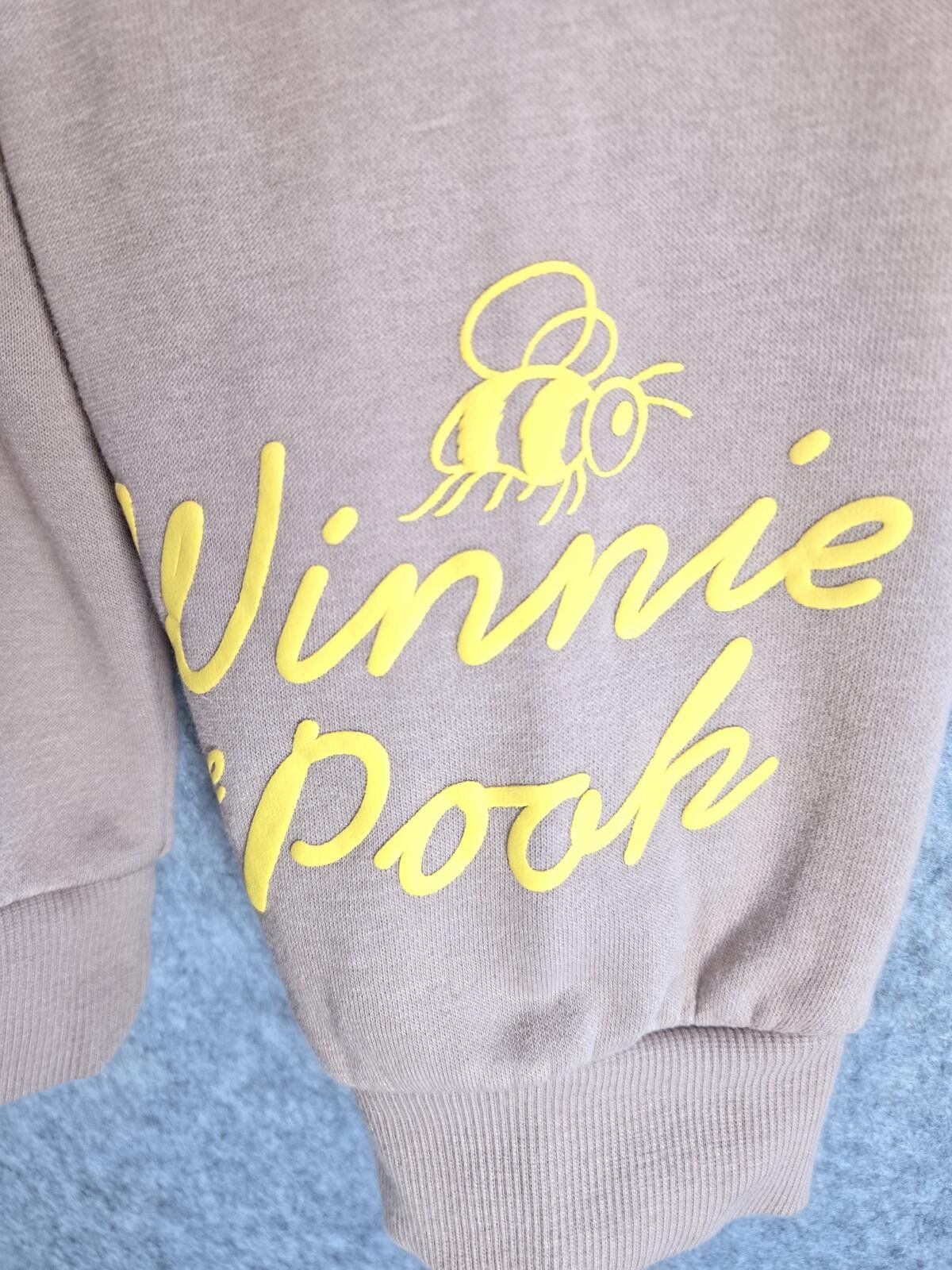 Disney Winnie The Pooh Women's Beaded Graphic Oversized Sweatshirt Size XL / US 12-14 / IT 48-50 - 8 Thumbnail