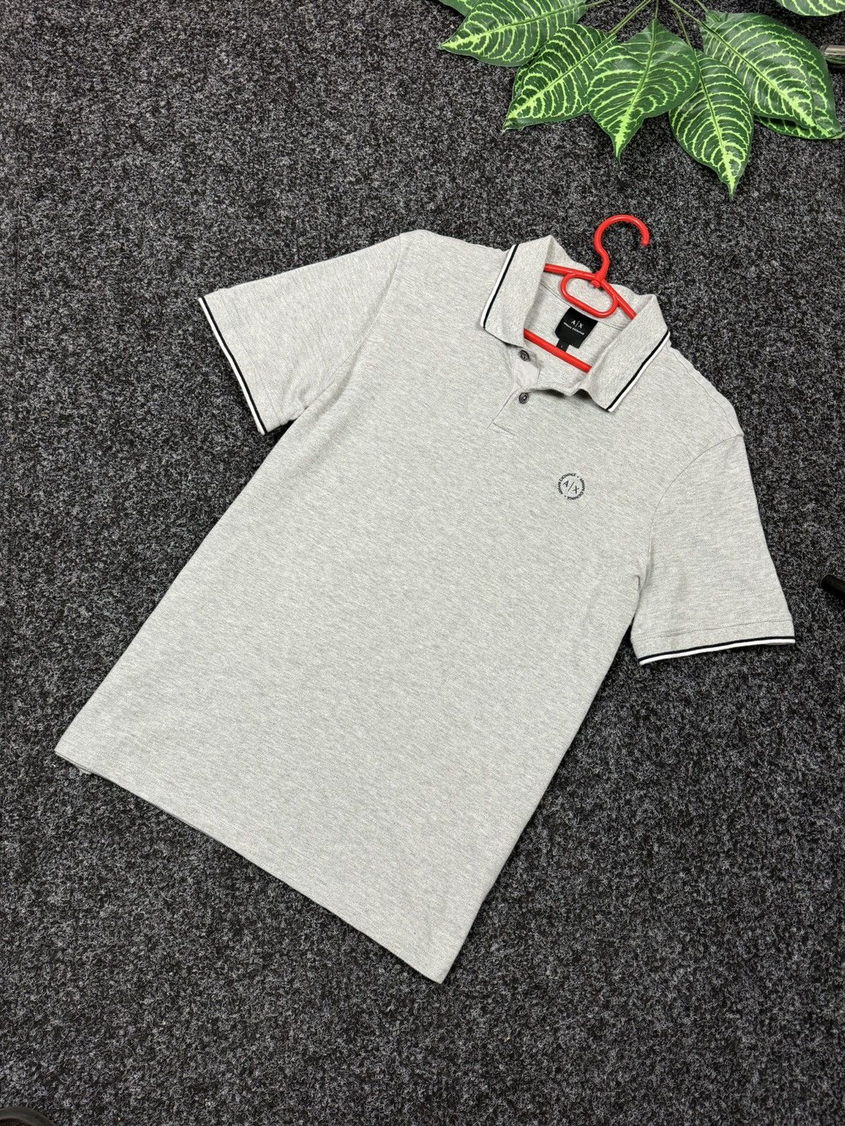 Armani Exchange × Designer Armani Exchange Polo Shirt Tee Luxury Size L Size US L / EU 52-54 / 3 - 3 Thumbnail