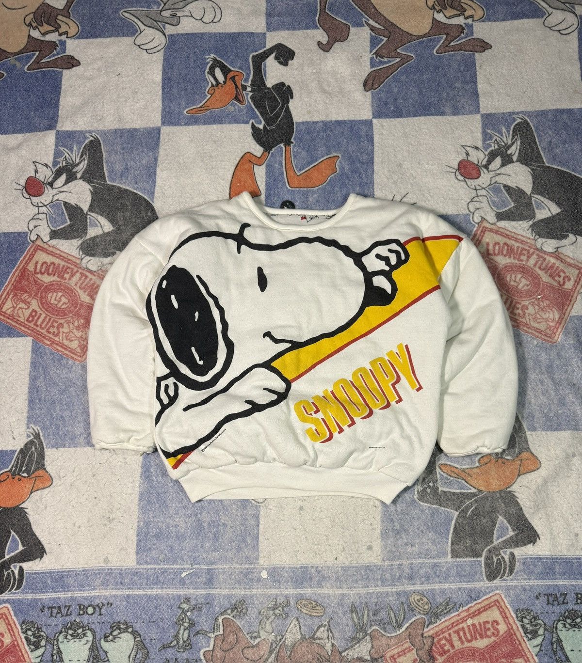 Peanuts Vintage peanuts reversible insulated crewneck Size US M / EU 48-50 / 2 - 1 Thumbnail