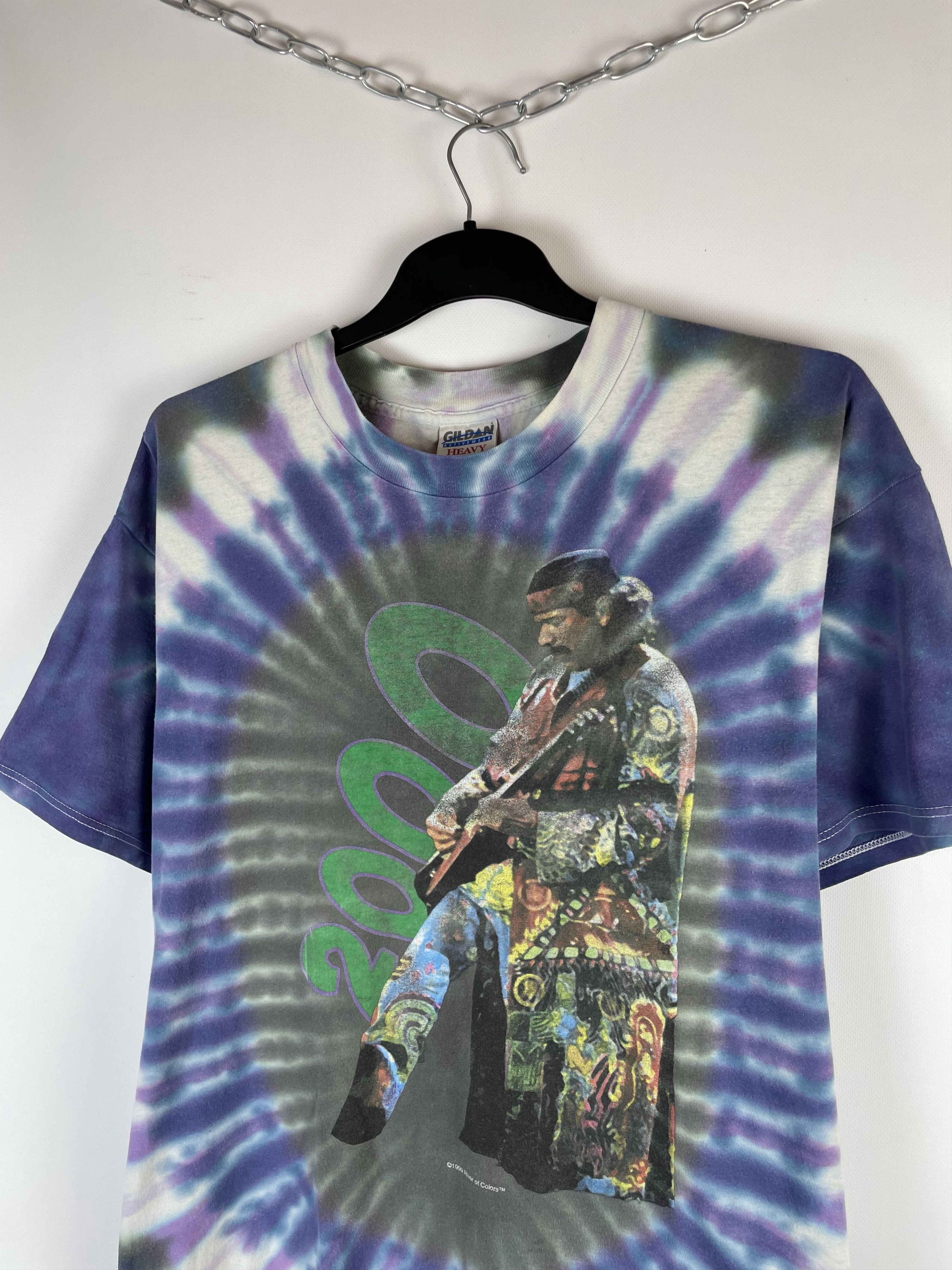 Band Tees Vintage 2000 Santana Tee Size US XL / EU 56 / 4 - 3 Thumbnail