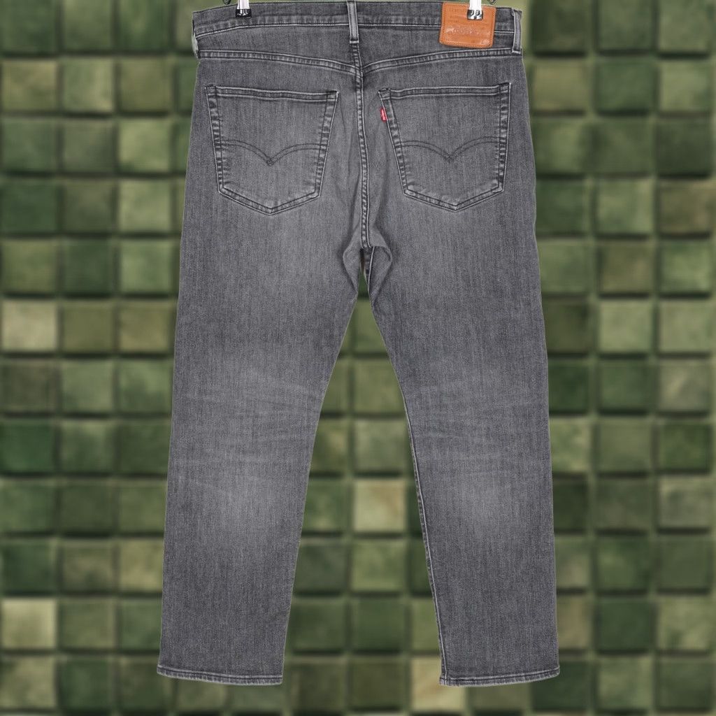 Levi's VINTAGE LEVI’S 502 Tapered PREMIUM Big E Stretch Jeans Men 36W 28L Grey Denim Slim 5-Pocket Mens Size US 36 / EU 52 - 1 Thumbnail