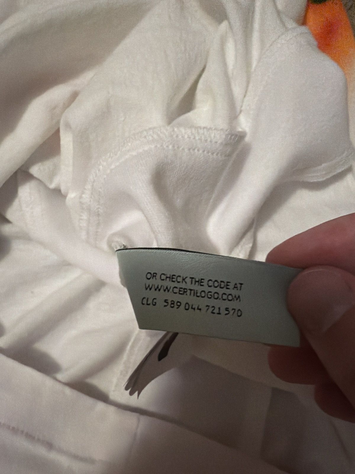 Off-White Off-White Pinot Pivot Fish Slim White Tee Size US XS / EU 42 / 0 - 11 Thumbnail