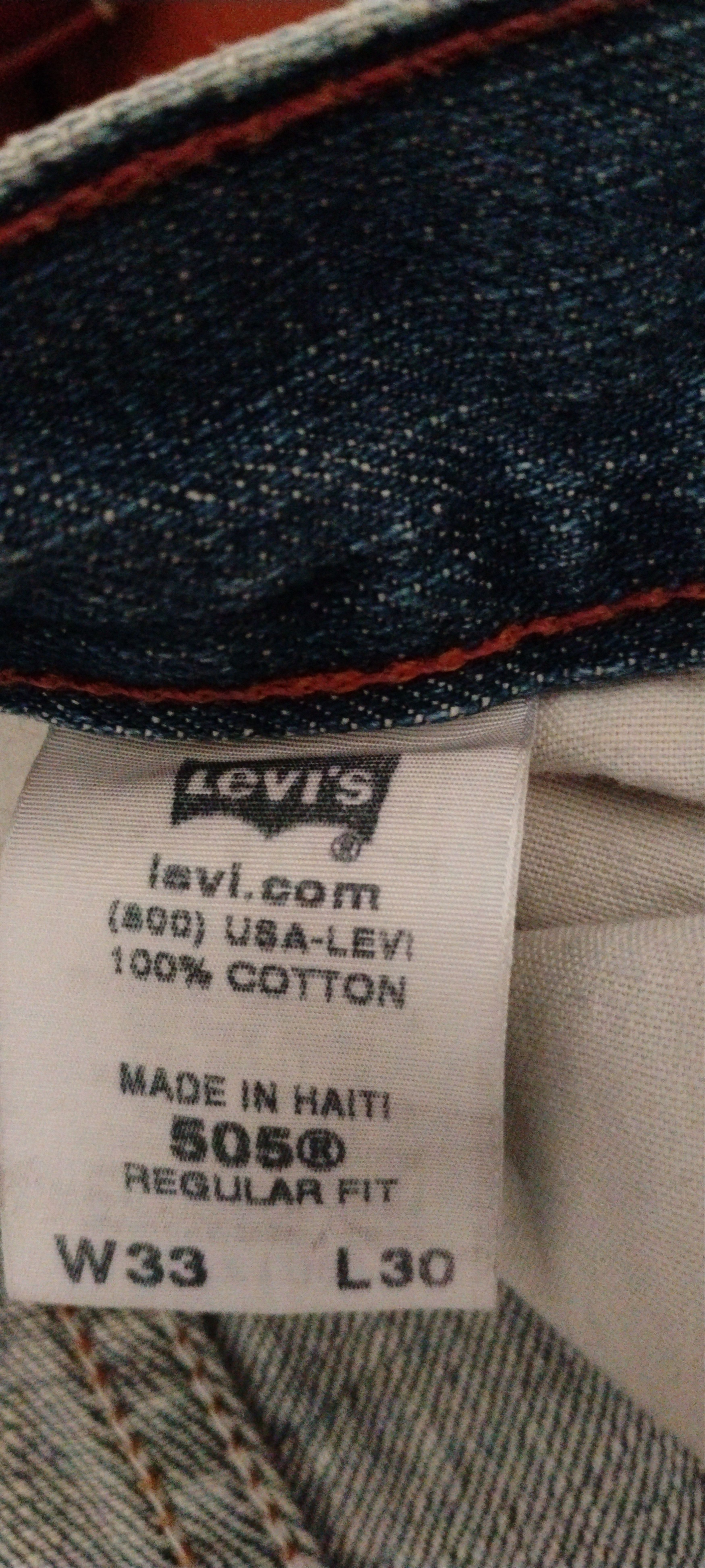 Levi's Vintage Clothing Vintage Levi’s 505 Regular Fit Jeans | W33 L30 Size US 33 - 1 Thumbnail