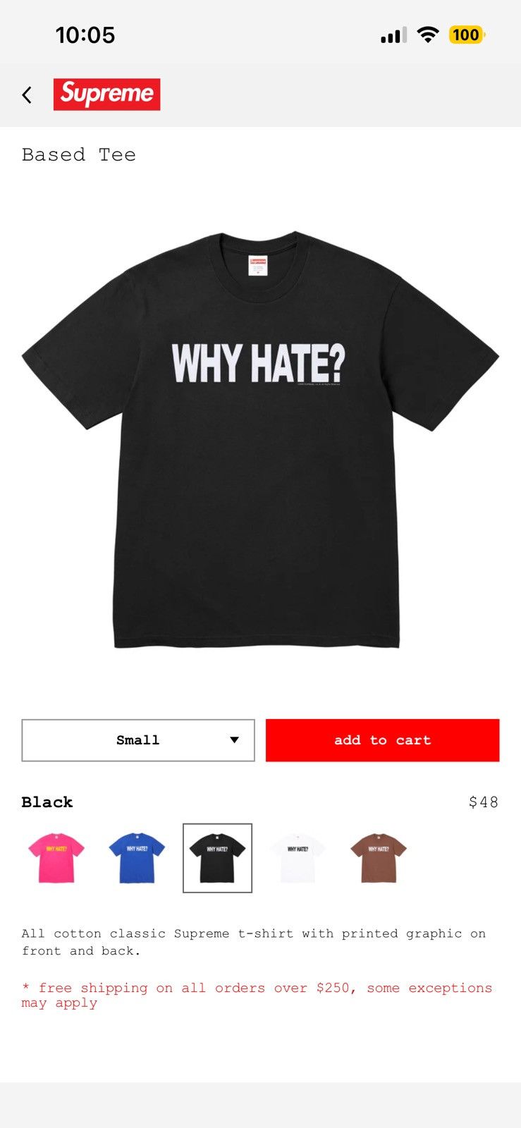 トップス Supreme Lil B Based Tee Black Supreme Lil B for $upreme Based Tee | Grailed