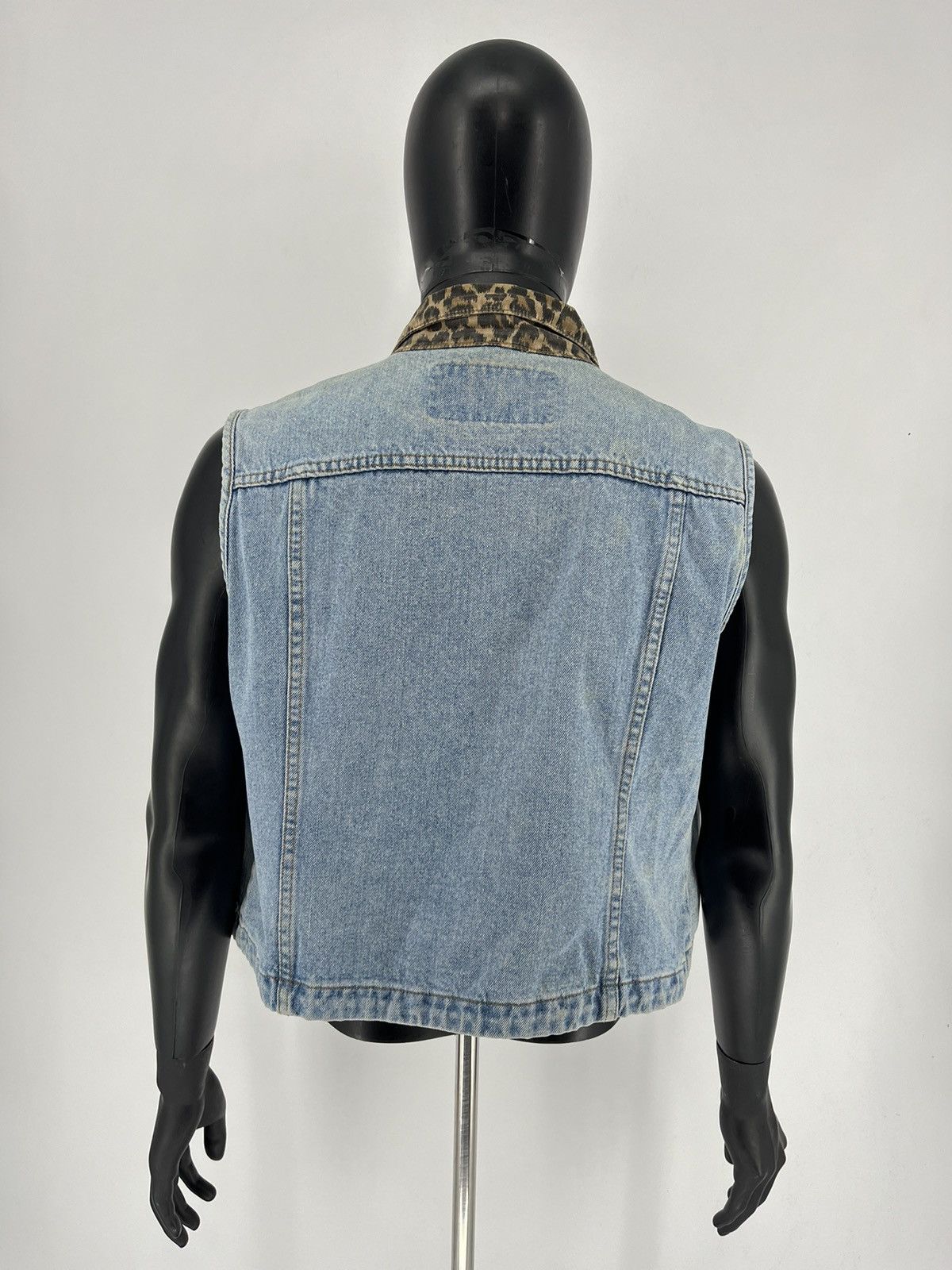 John Baner × Vintage John Baner Avant Garde Japanese Brand Denim Jacket Size US M / EU 48-50 / 2 - 12 Thumbnail