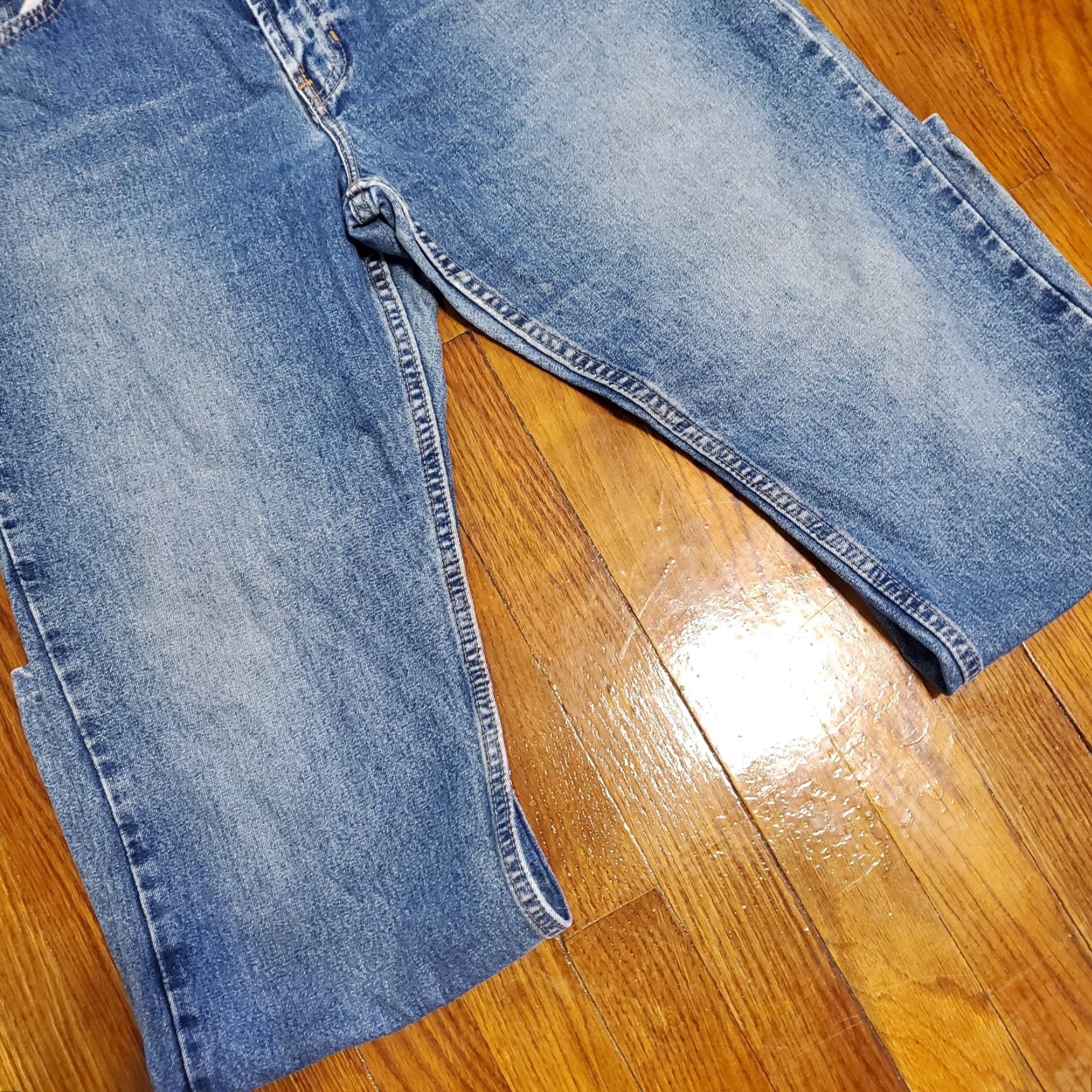 Old Navy VINTAGE Old Navy Jeans Women 12 Short Bootcut Mid Rise Denim Blue 90s Retro USA Womens Size 34" / US 12 / IT 48 - 5 Thumbnail