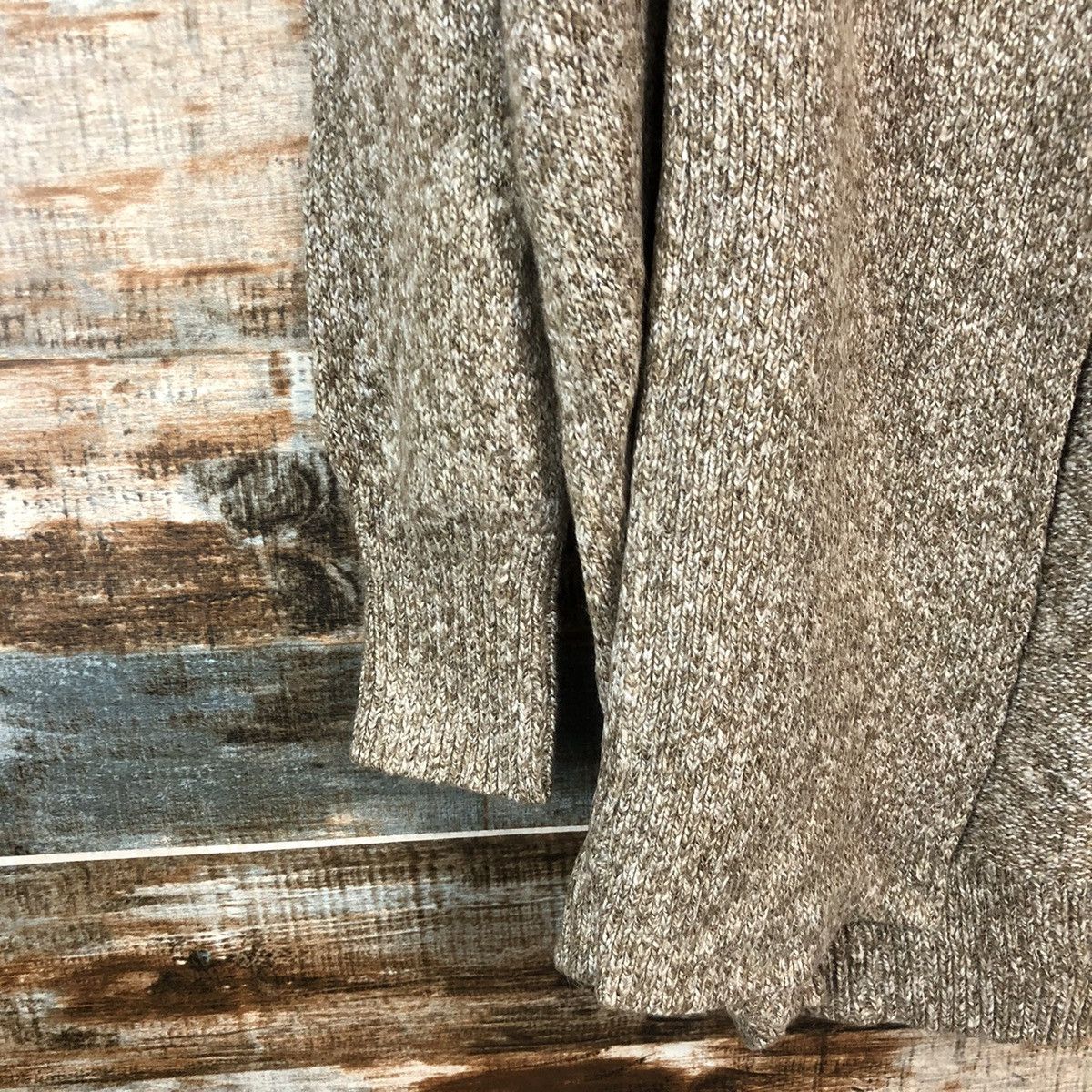 Japanese Brand DL Japanese Brand Brown Cardigan Knitwear #C448 Size US L / EU 52-54 / 3 - 7 Thumbnail