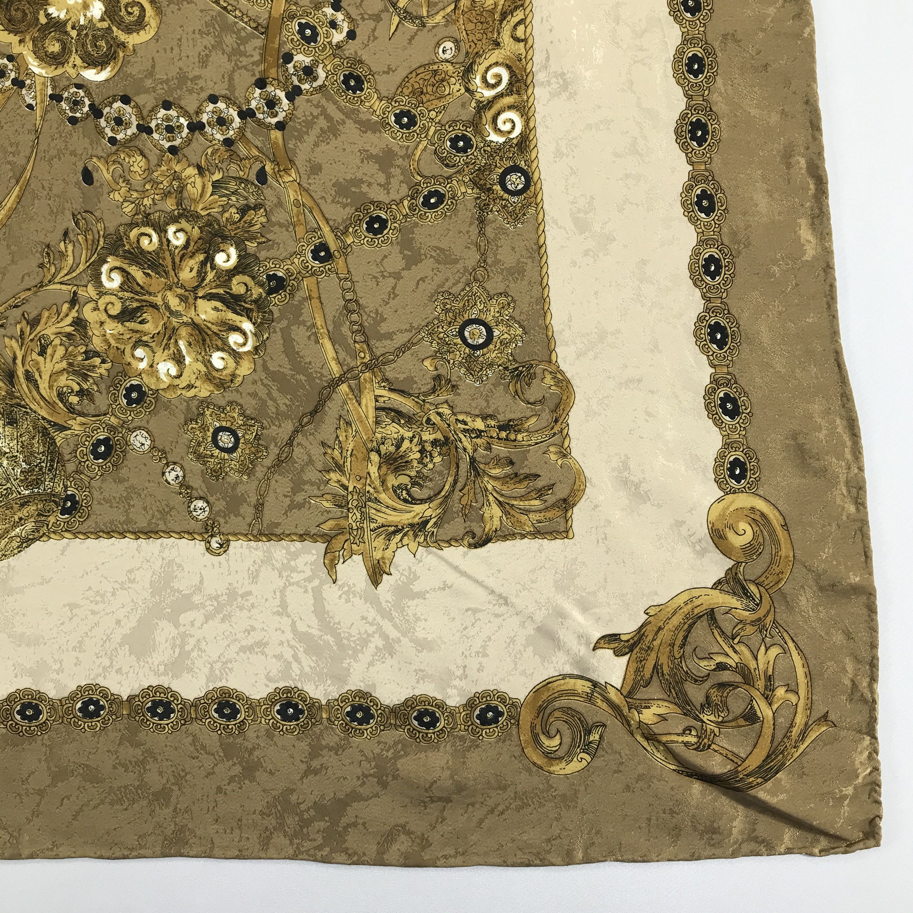 Vintage Vintage Silk Scarf Size ONE SIZE - 4 Thumbnail