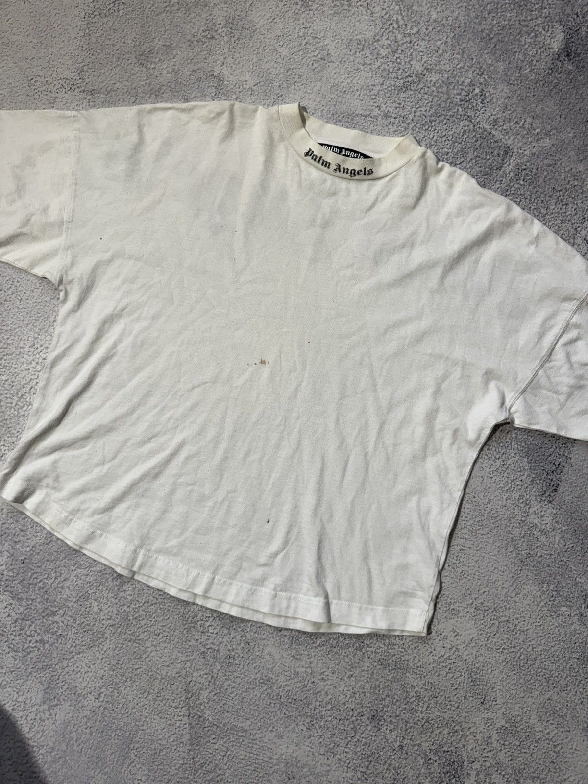 Palm Angels × Vintage Palm Angles t shirt distressed men’s L white oversized Size US L / EU 52-54 / 3 - 8 Thumbnail